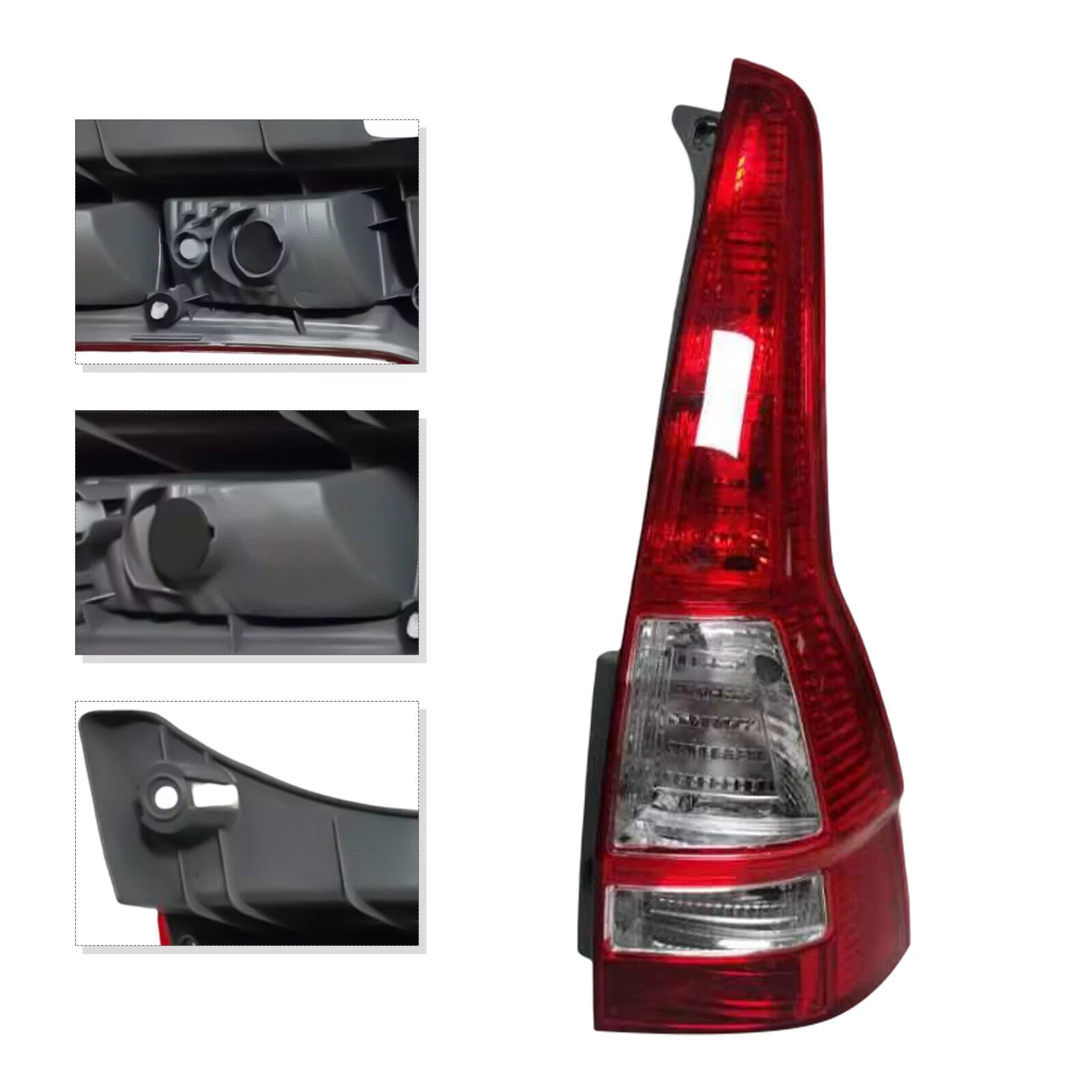 Tail Lamp Rear Lamp Right Passenger Side 33501SWAA02 For Honda CR-V CRV 2007-11 Right Passenger Side Tail Light Black Housing Rear Lamp For Honda CR-V CRV 07-11 Rear Tail Light Lamp Right Passenger