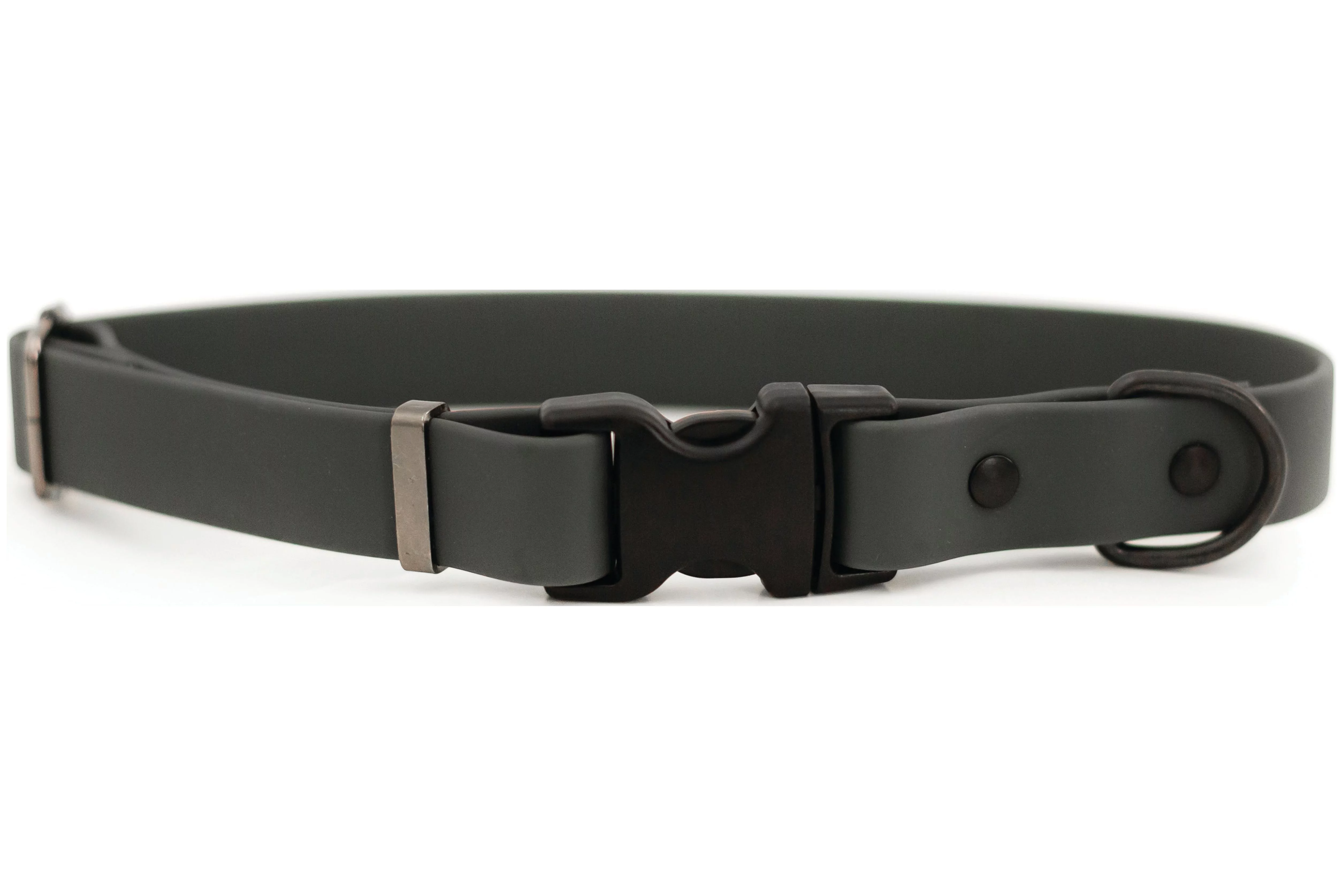 Euro-Dog 684334537014 Luxury PVC Coated Nylon Soft Waterproof Collar, Coral - Extra Large