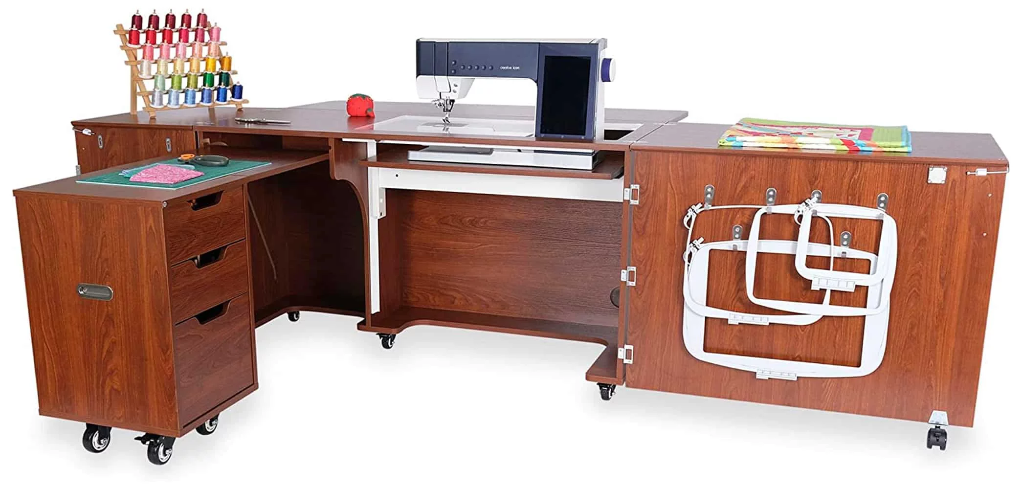 Arrow Kangaroo Outback XL Sewing Cabinet (Teak)