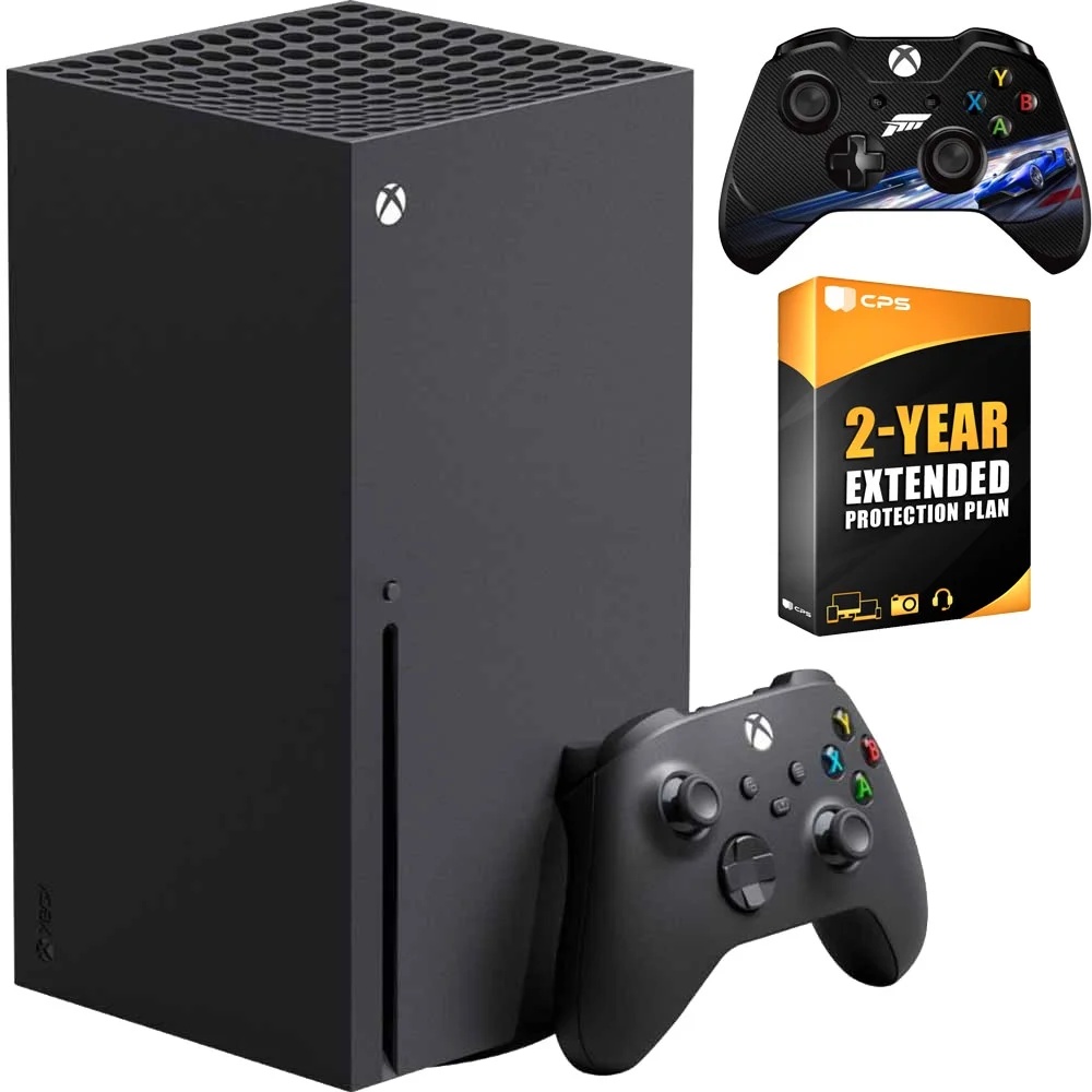 Microsoft Xbox Series X 1TB SSD Bundle with Forza Motorsport 6 Vinyl Skin Sticker Decal