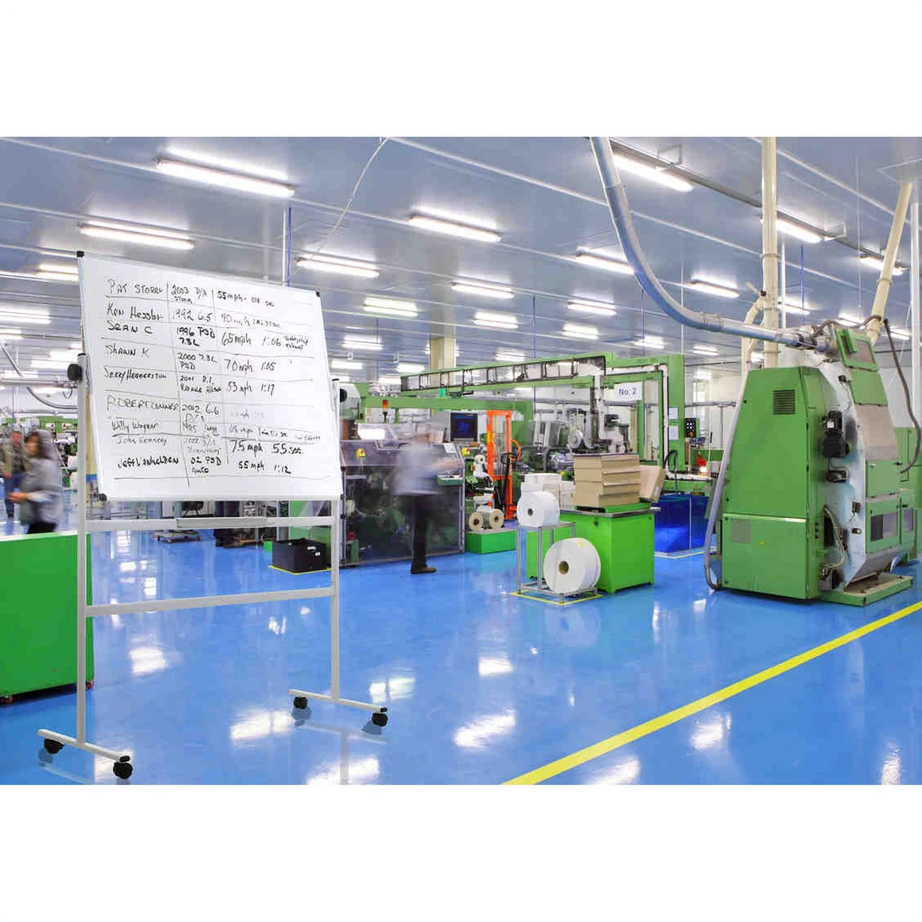 Bi-Silque BVCRQR0221 Earth Dry Erase Revolving Easel, Aluminum