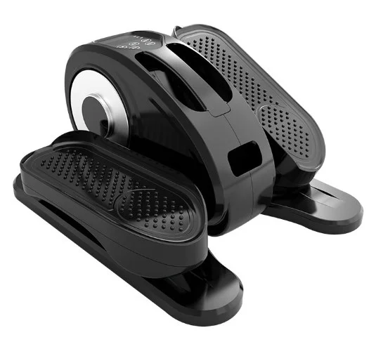 Under Desk Electric Elliptical Machine for Seniors Use Home Office Adults Seated Pedal Exerciser Electric Ellipse Leg Exerciser with Remote Control