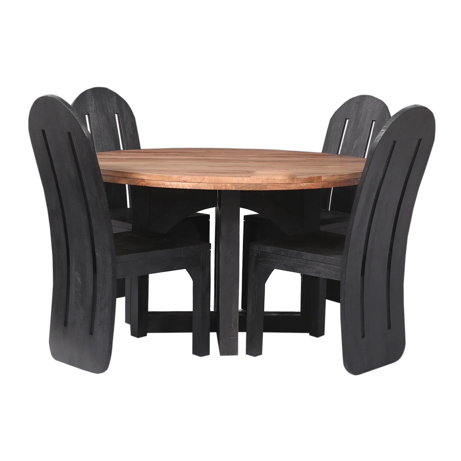 Coast to Coast Farmhouse Gateway Round Dining Table - 2 Cartons