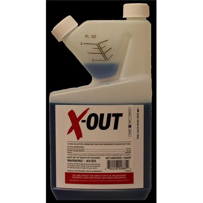 Primesource X-Out Non-Selective Herbicide for Post-Emergence use. 1 Quart