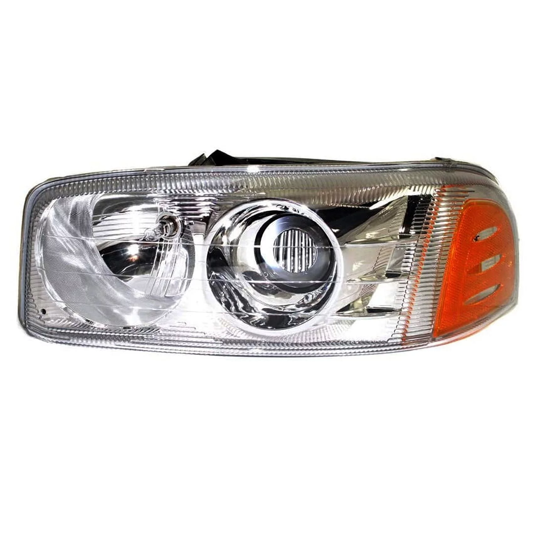 New Drivers Halogen Headlight Compatible With Gmc Sierra 1500 C3 Extended 2001 by Part Number 15218077 GM2502214