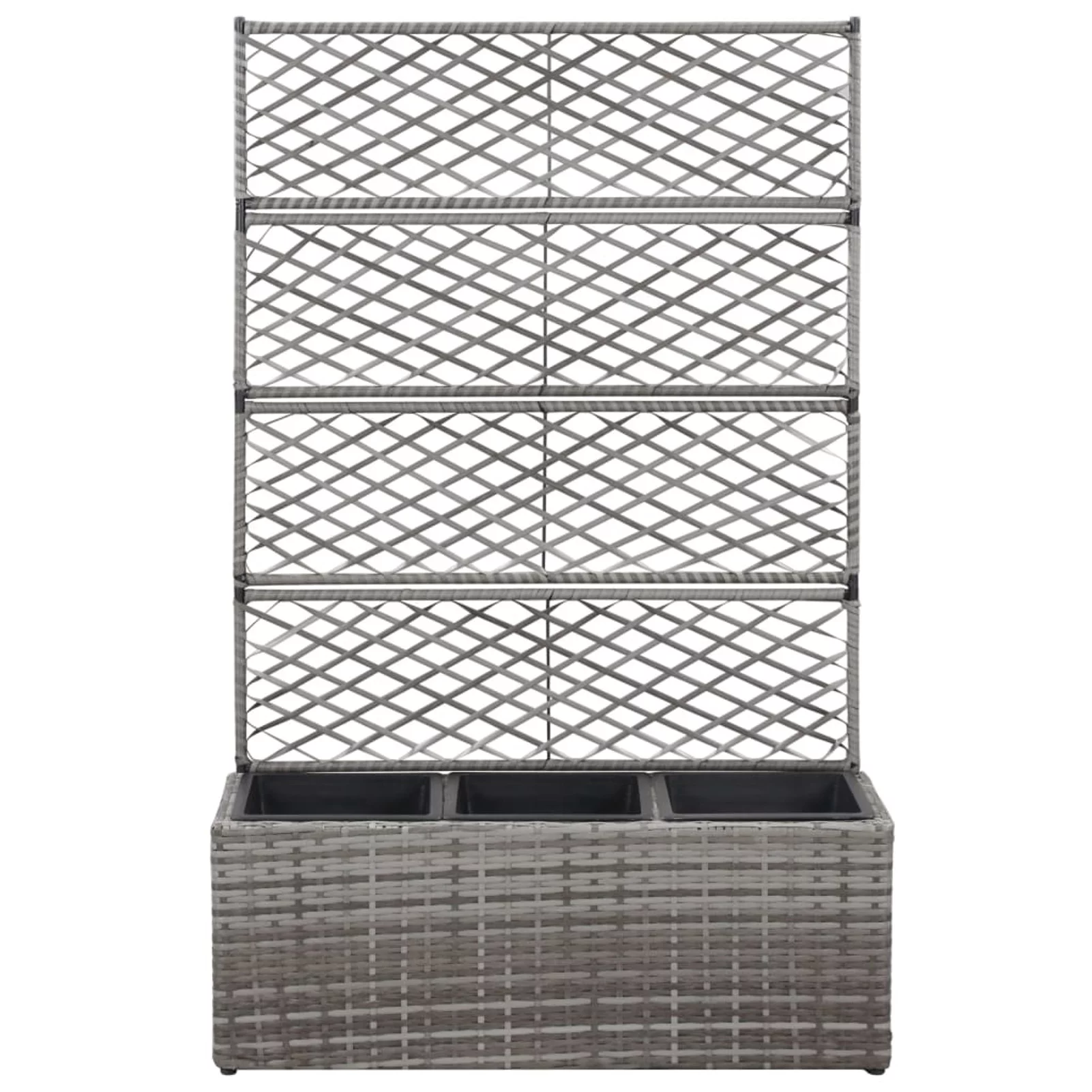Aibecy Trellis Raised Bed with 3 Pots 32.7