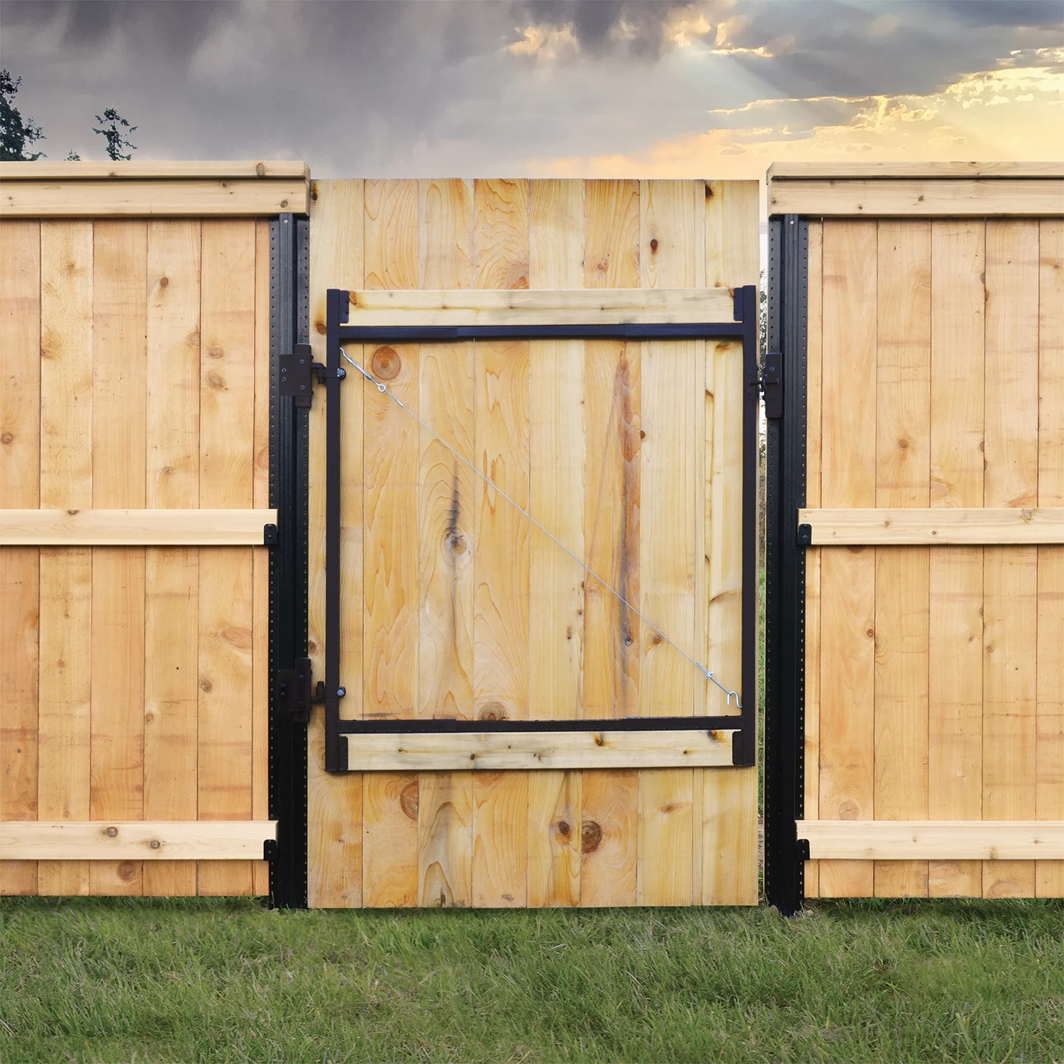 Adjust-A-Gate Steel Frame Gate Building Kit, 36