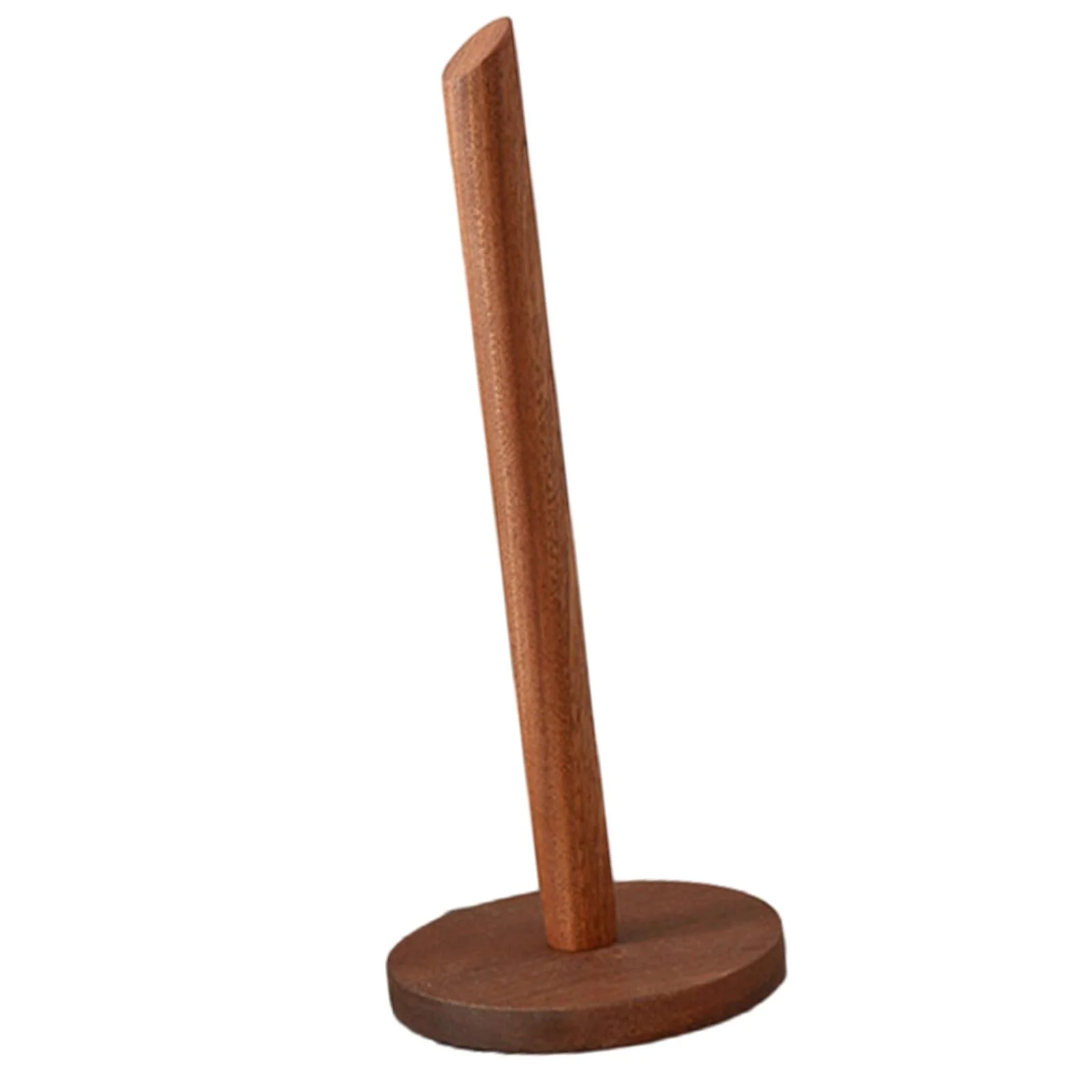 GUOOL Yarn Holder Thread Yarn Spindle Portable Organizer Wooden Yarn Skein Holder Wool & Thread Holder for Knitting Craft & Sewing High and Round