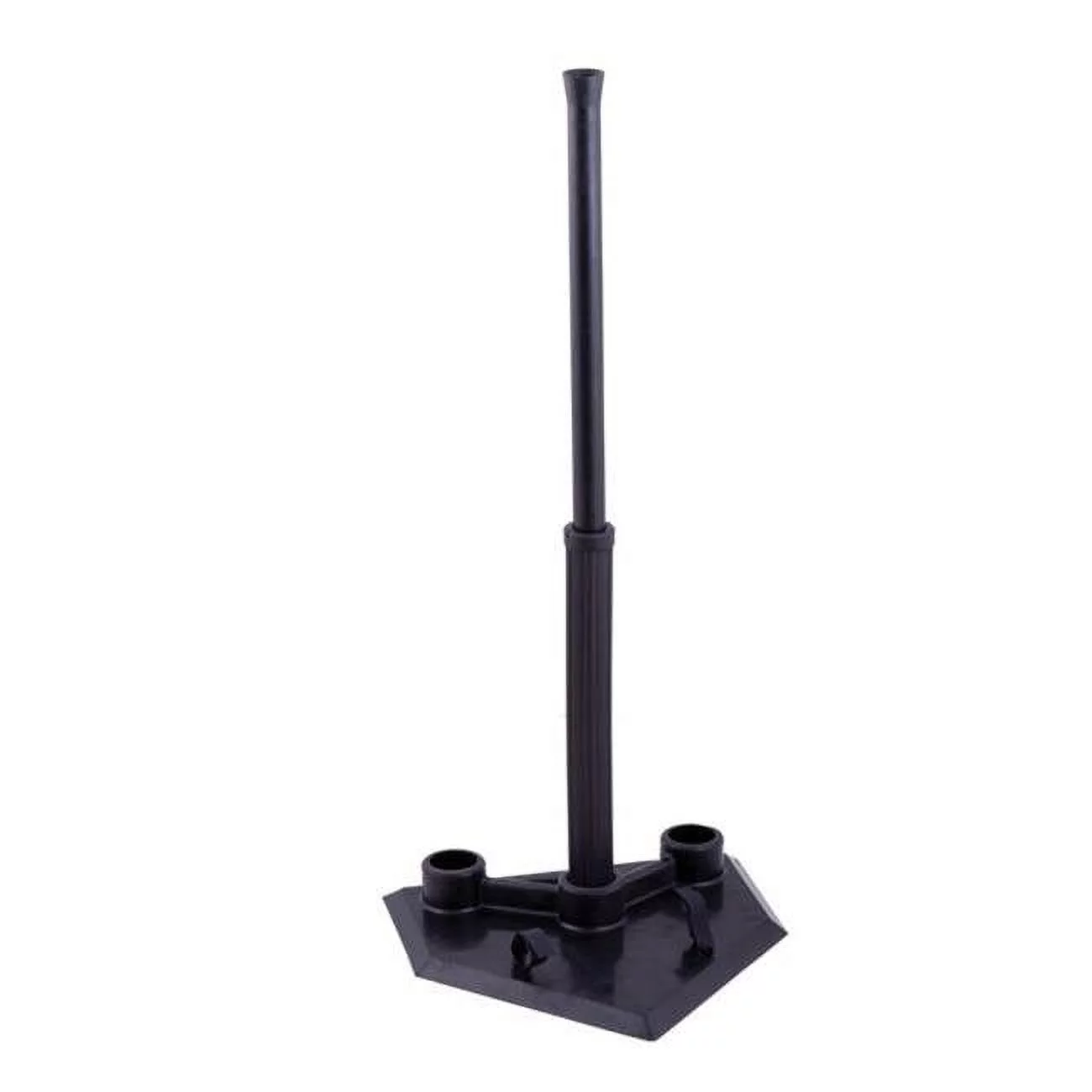 Portable Batting Tee, Black - 3 Position