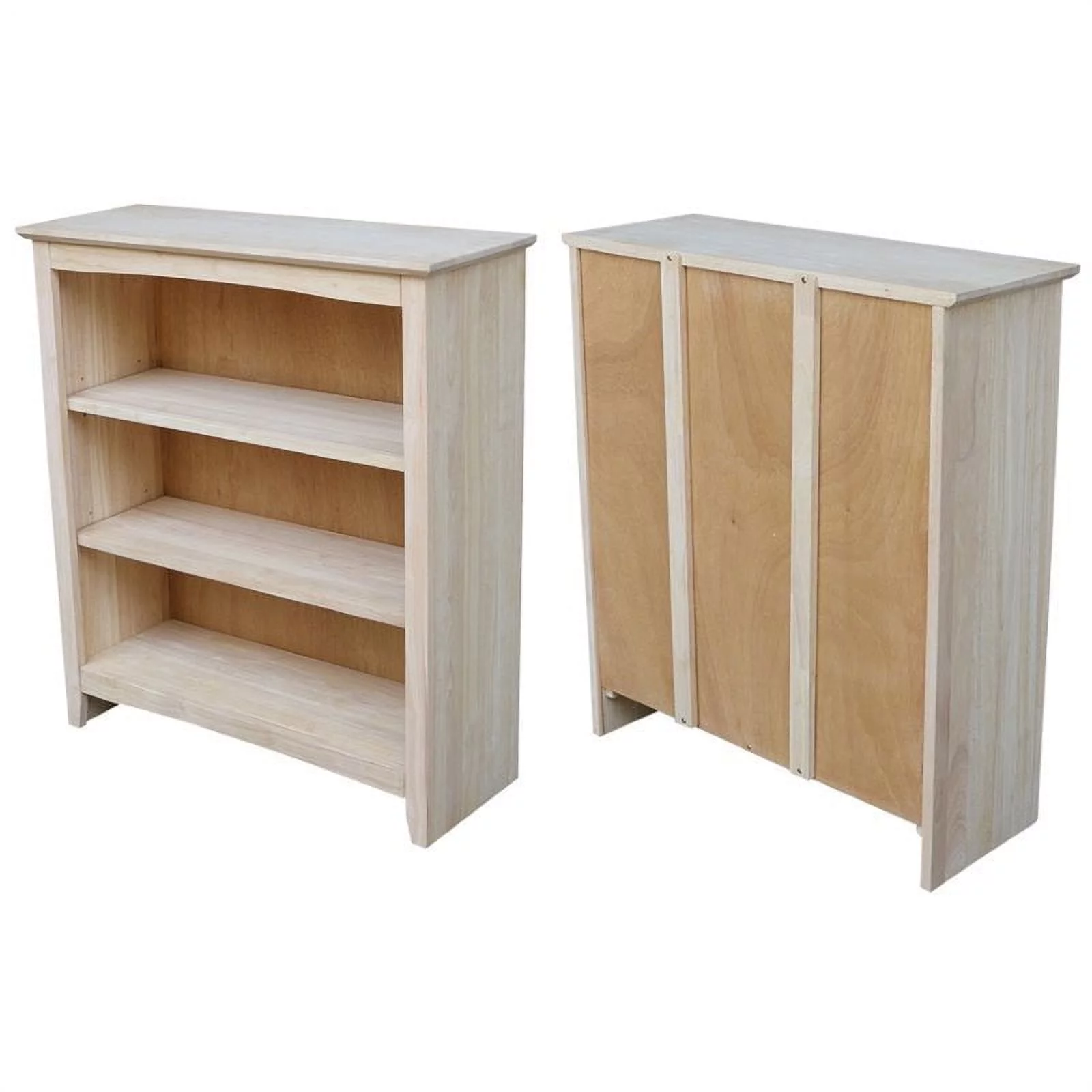 Pemberly Row Unfinished Solid Wood 36