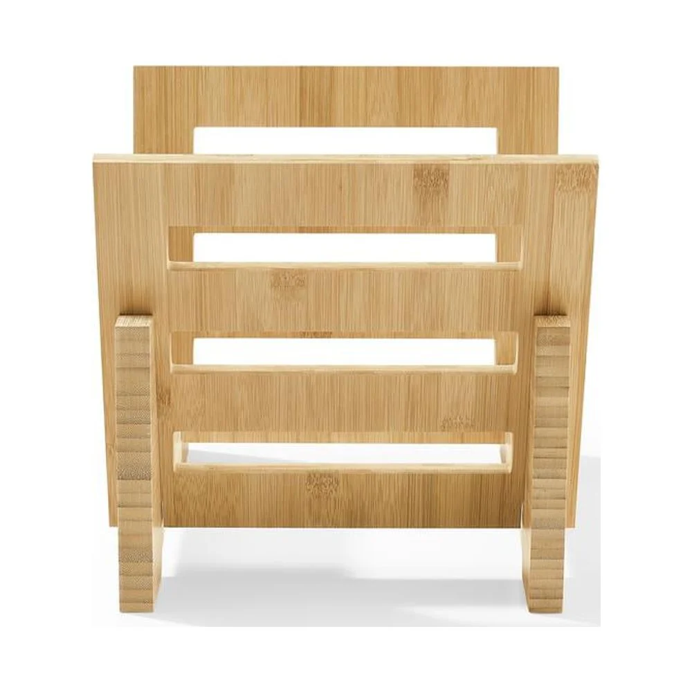 Crosley Furniture Record Storage Display Stand In Bamboo