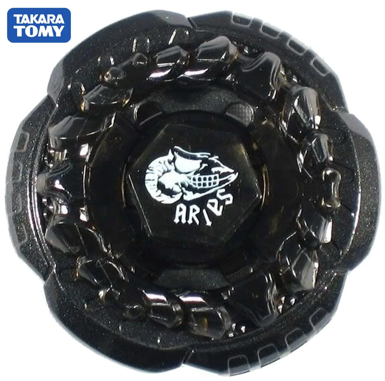 Takara Tomy Rock Aries ED145D Black WBBA Metal Masters Beyblade