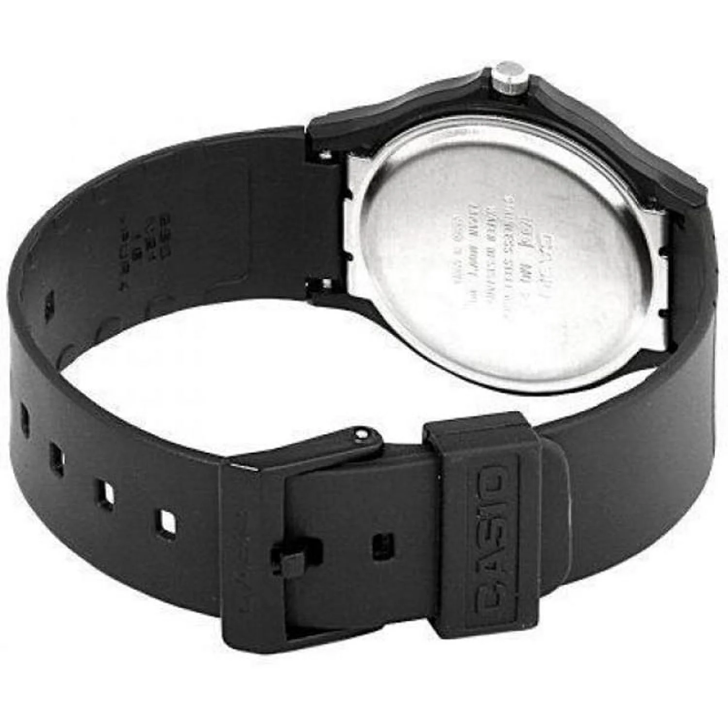 Casio Men's Analog Quartz Black Resin Watch MQ24-7E