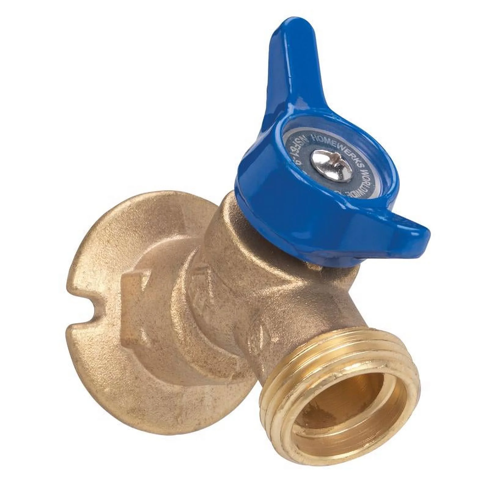 1 Pc, Homewerks 1/2 In. Fip X 3/4 In. Mht Brass Sillcock Valve