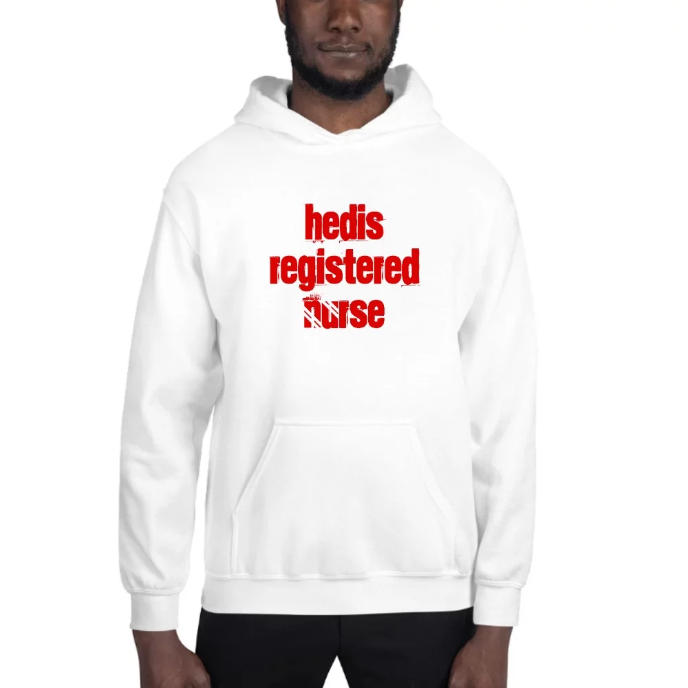 L Hedis Registered Nurse Cali Style Hoodie Pullover Sweatshirt By Undefined Gifts