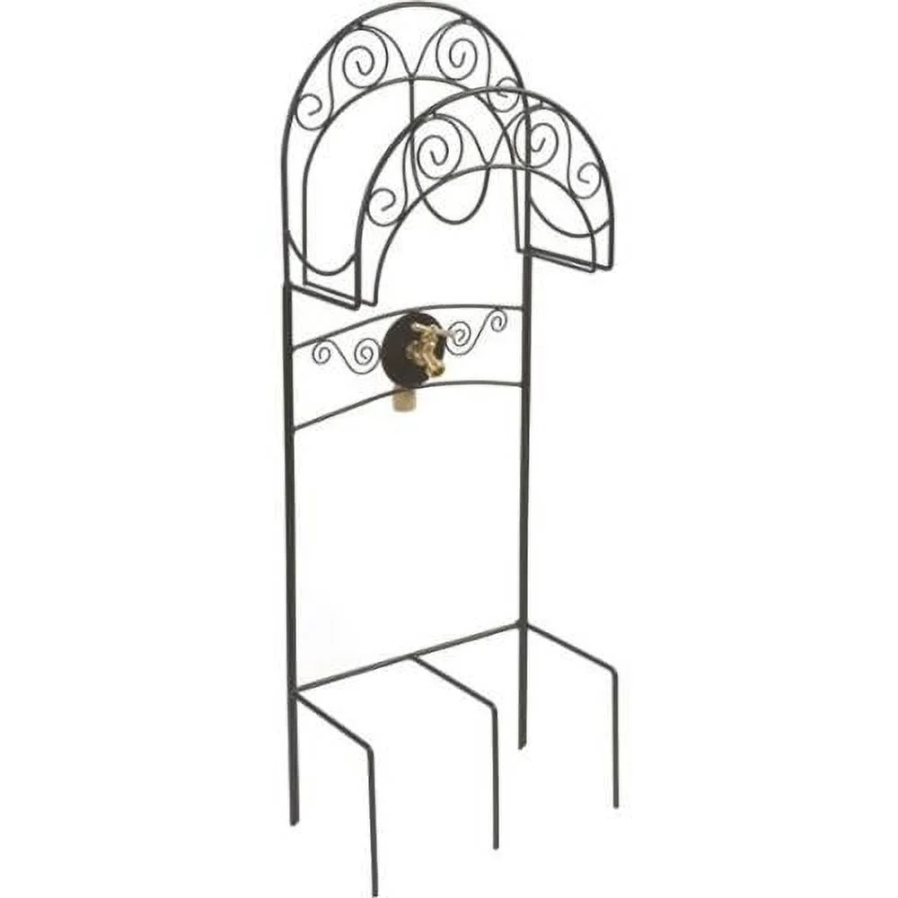 Liberty Garden 640-a Carrington Decor Hose Stand, Black