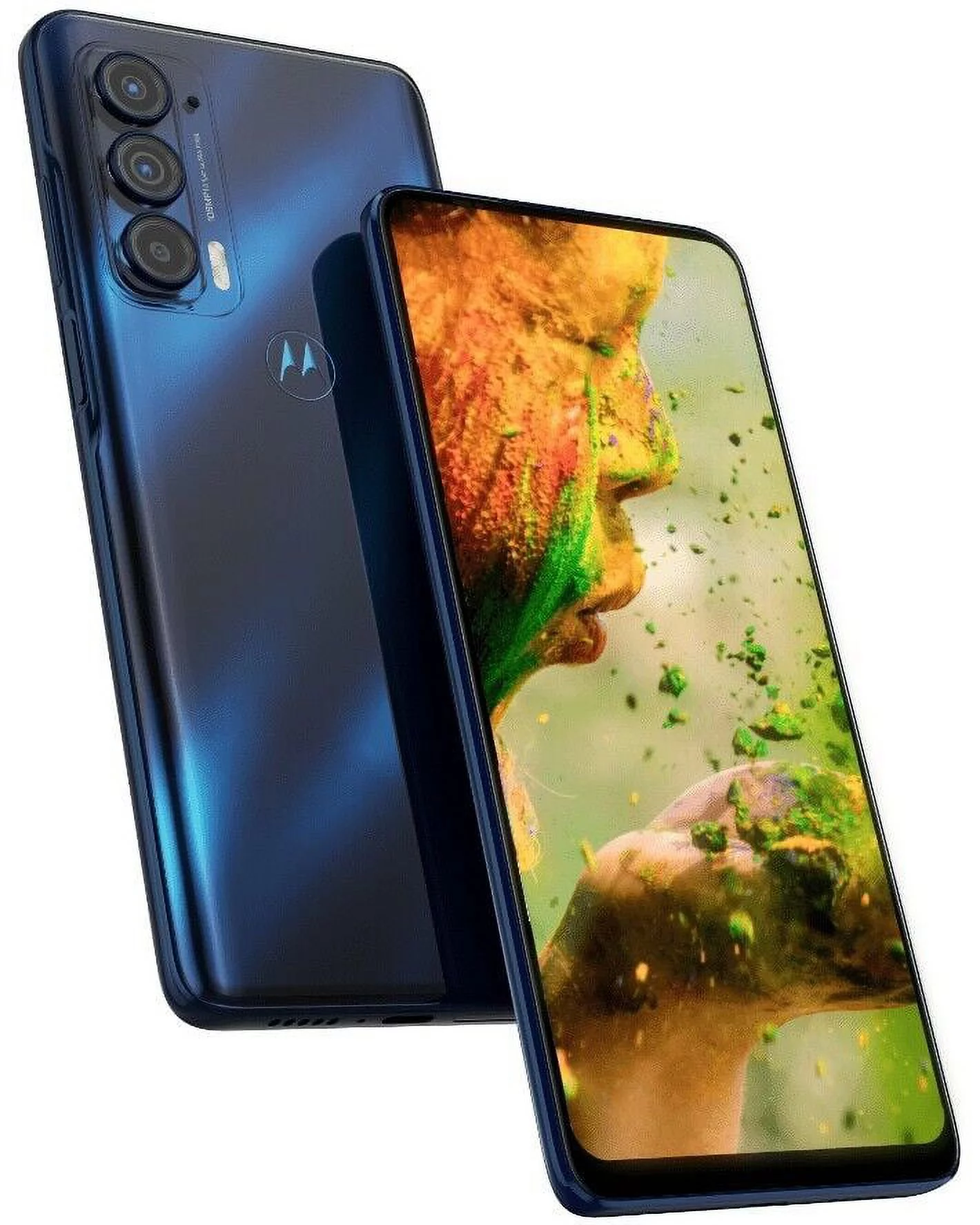 Pre-Owned Verizon Unlocked MOTOROLA Moto Edge 5G 128GB Nebula Blue (Refurbished: Like New)