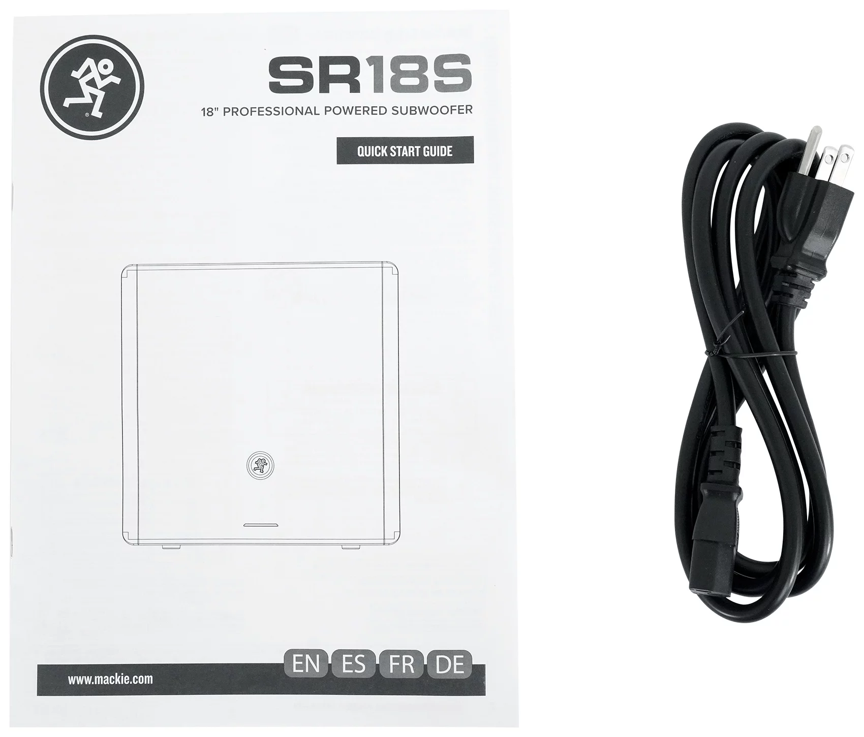 (2) Mackie SRT212 12” 1600 Watt Powered DJ PA Speakers+Stands+Sub+Headphones+Mic