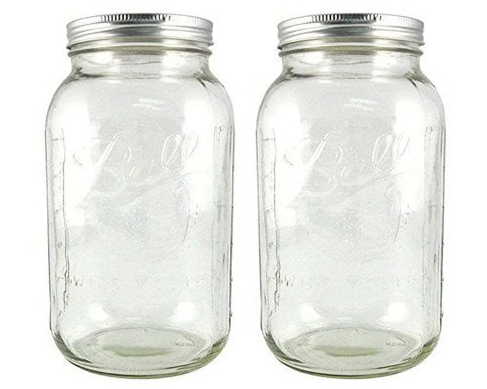 Ball 64 ounce Jar, Wide Mouth, Set of 2