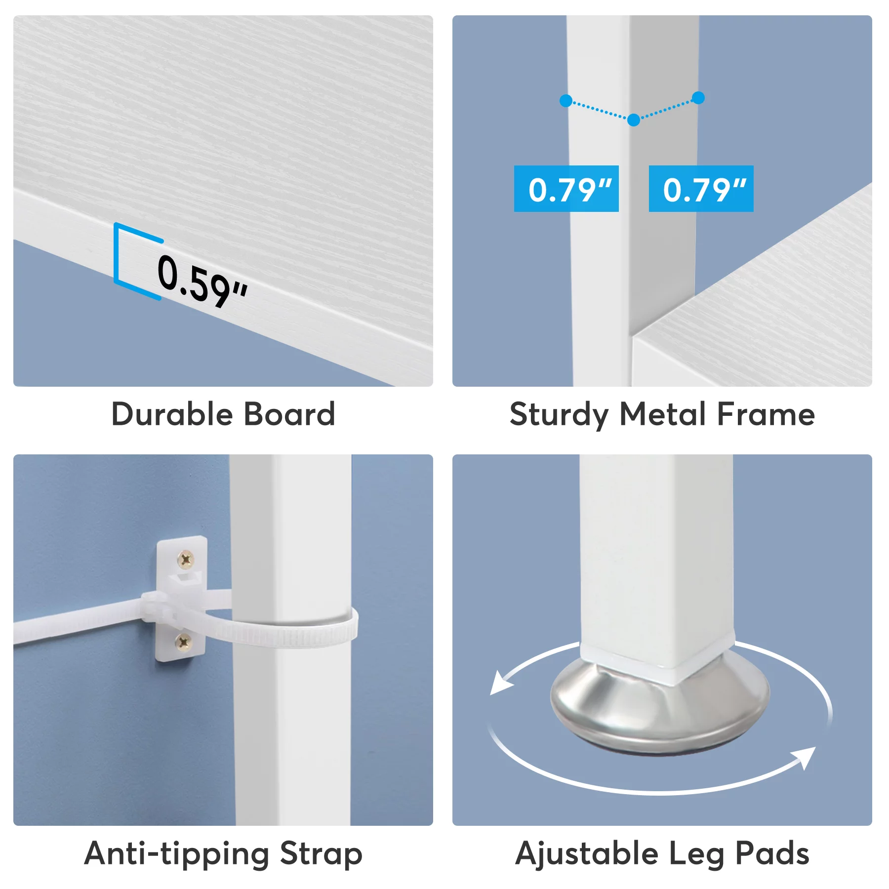 Tribesigns 6 Tier Etagere Bookcase, 71 Inch Industrial Bookshelf, Free Standing Open Book Shelves Storage Display Shelf, Wood Shelving Units Organizer Rack