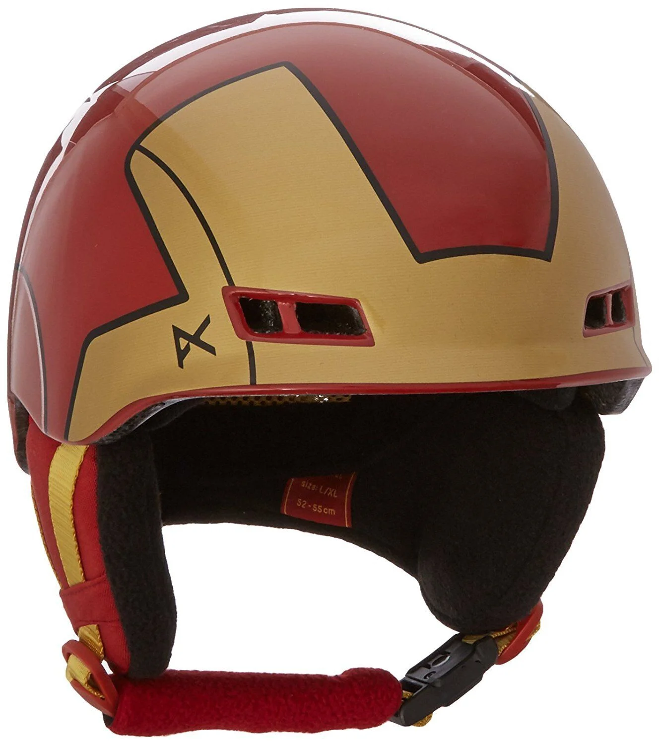 Anon Burner Avengers iron Man Kids Ski Snowboarding Helmet Size L/XL 52-55cm
