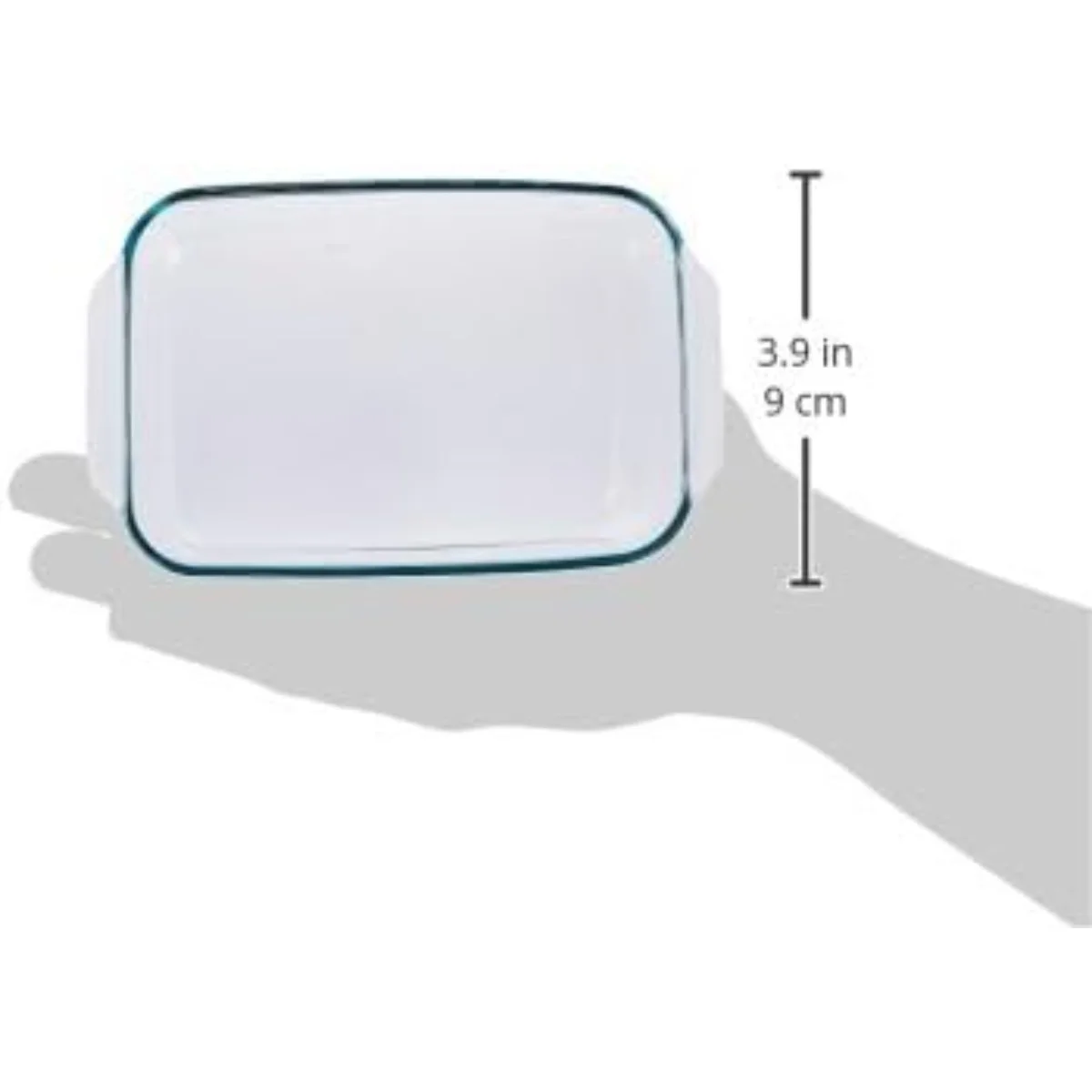 Basics Clear Oblong Glass Baking Dishes, 2 Piece Value Plus Pack Set