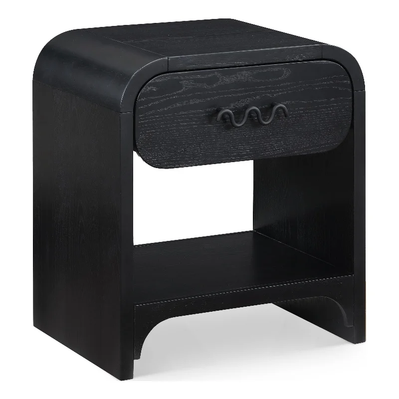 Meridian Furniture Hayes Black Night Stand / Side Table