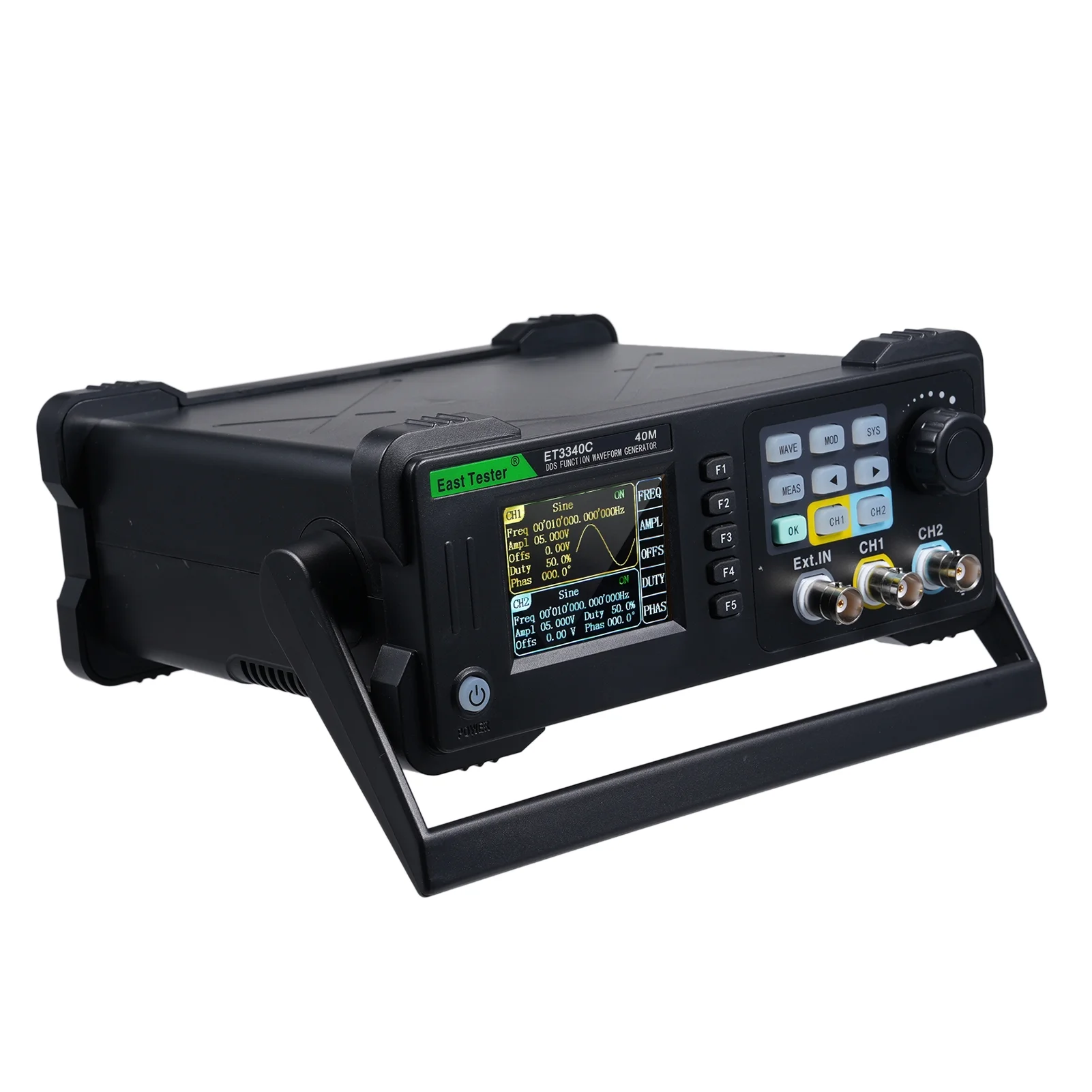 East Tester Signal generator,200msa/s Rate Meter Et3340c East Tester 40mhz Meter Function/ 40mhz Et3340c Source Tester Two-channel Two Channel 40mhz Et3340c Two Channel