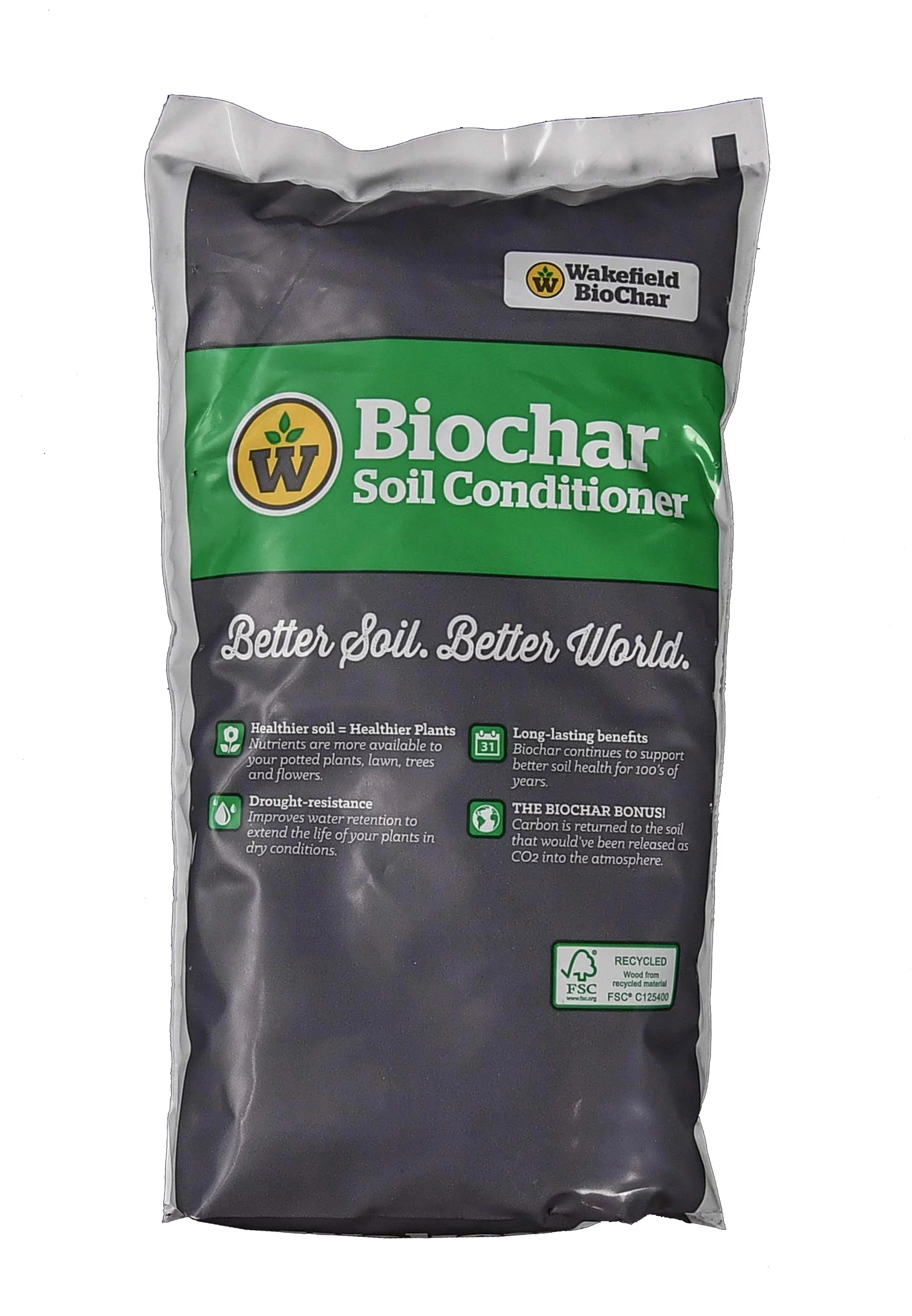 Wakefield 1 Pound Premium Biochar Organic Garden Soil Conditioner