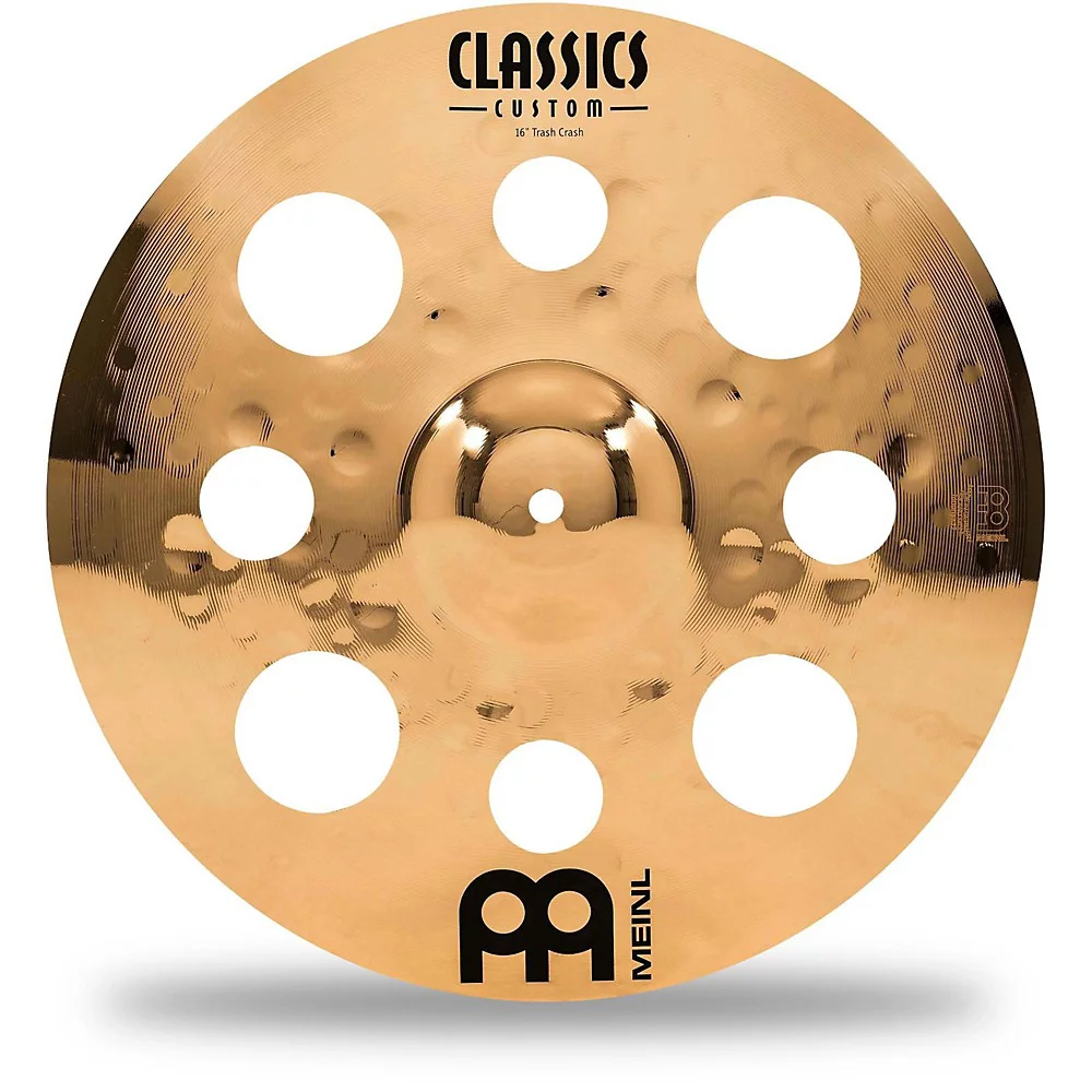 MEINL Classics Custom Dark Double Bonus Cymbal Set with Free Classics Custom Trash Crash and Ching Ring