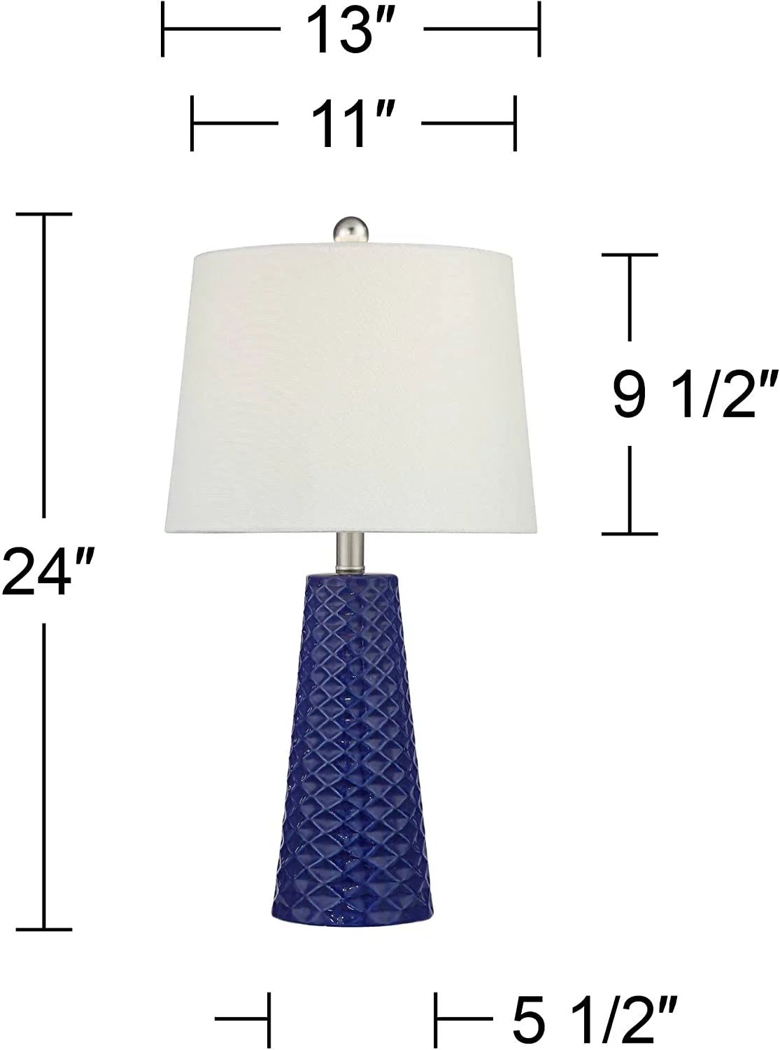 360 Lighting Ricky Modern Table Lamps 24