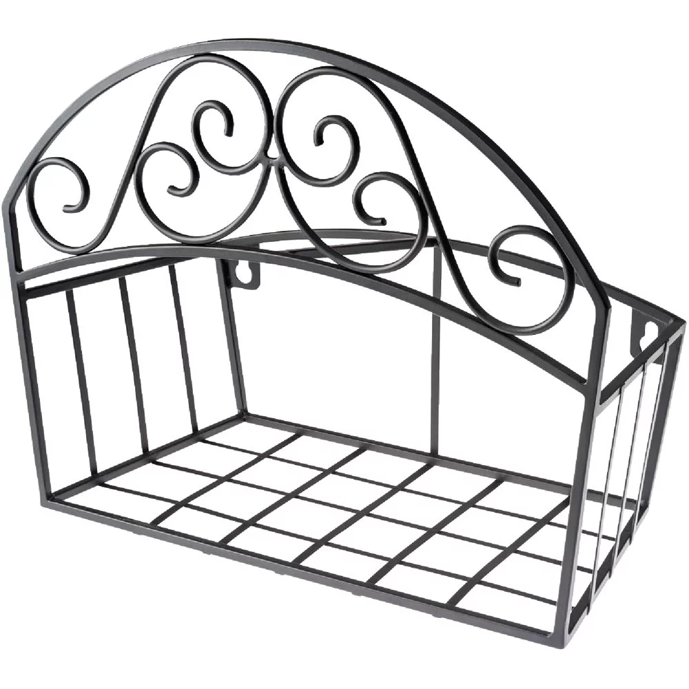 1PACK Liberty Garden 125 Ft. x 5/8 In. Hose Capacity Decorative Wall Mount Hose Hanger