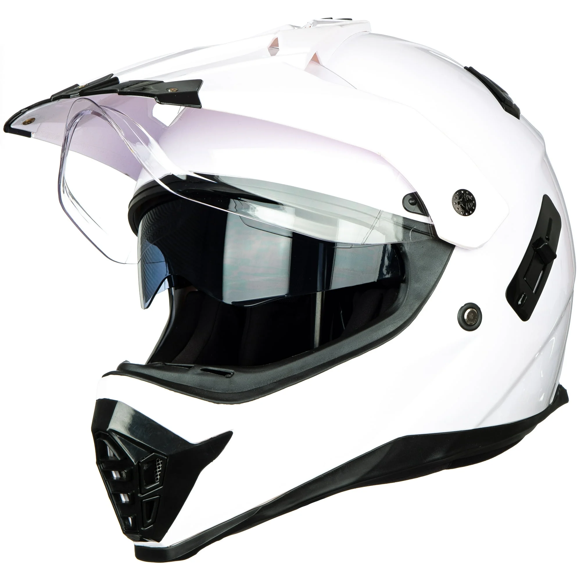 Sport Motorcycle Motocross ATV Dirt Bike Off Road Full Face Helmet Dual Visor