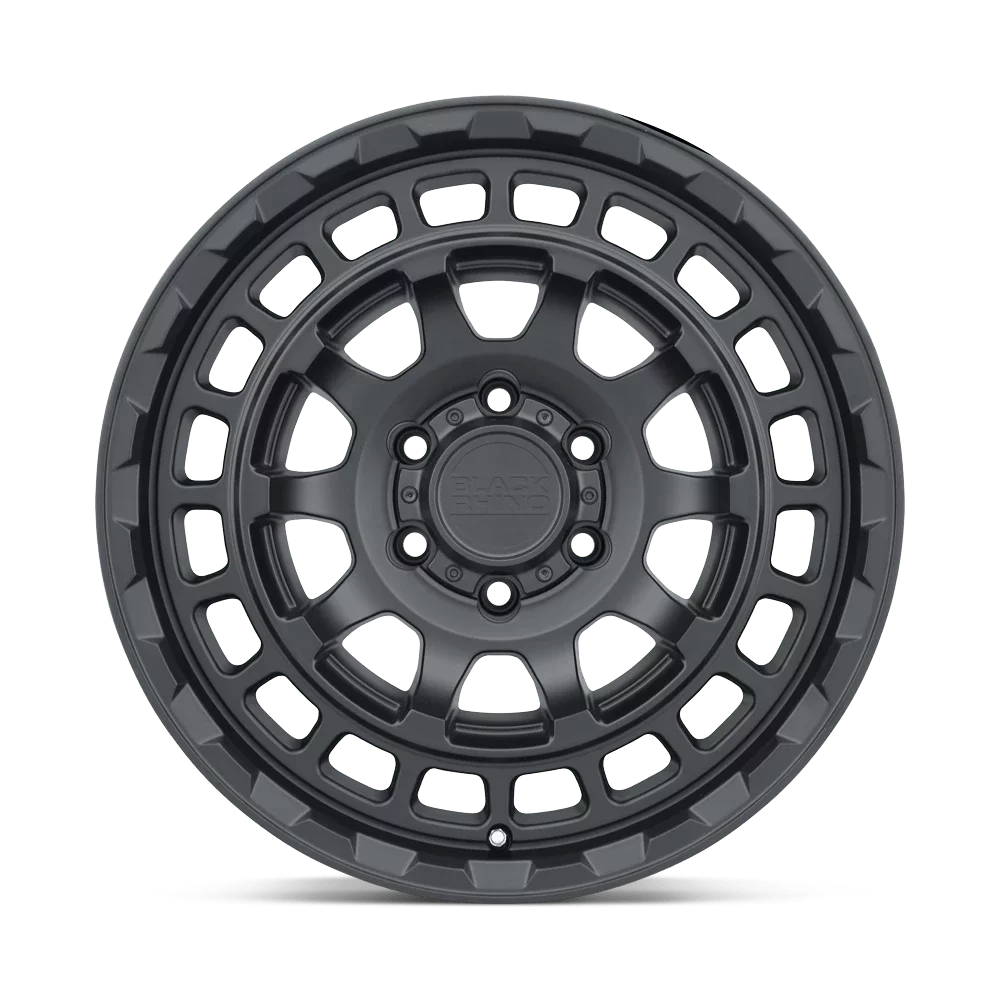 Black Rhino Aluminum Rim CHAMBER 17X8.5in Matte Black Finish, 1785CBR-86135M87