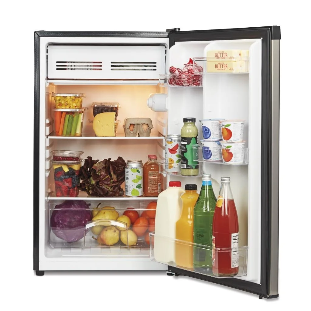 Cuisinart 4.4 Cu. Ft Compact Fridge, Silver