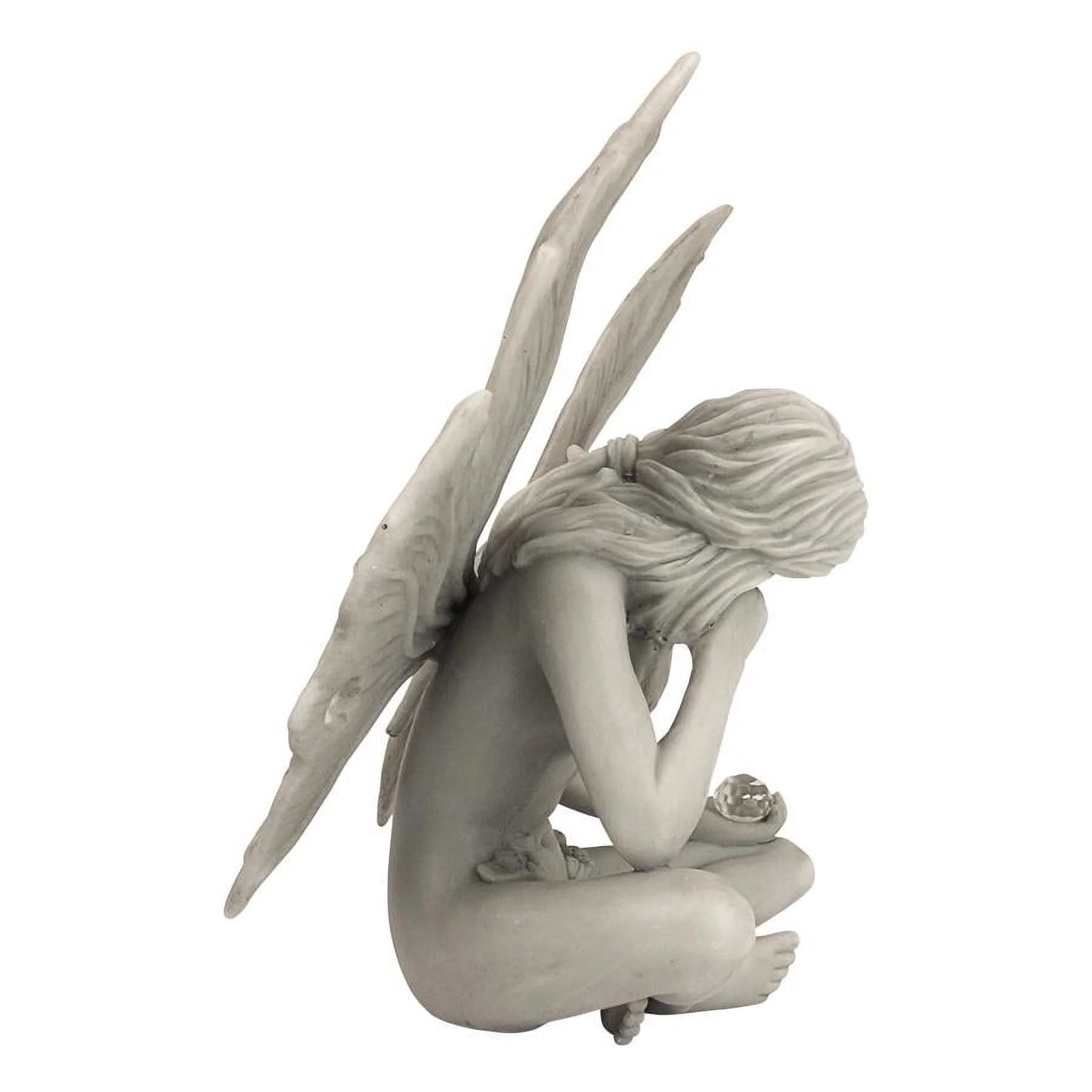 Design Toscano The Secret Garden Fairies: Gazing Fairy Statue