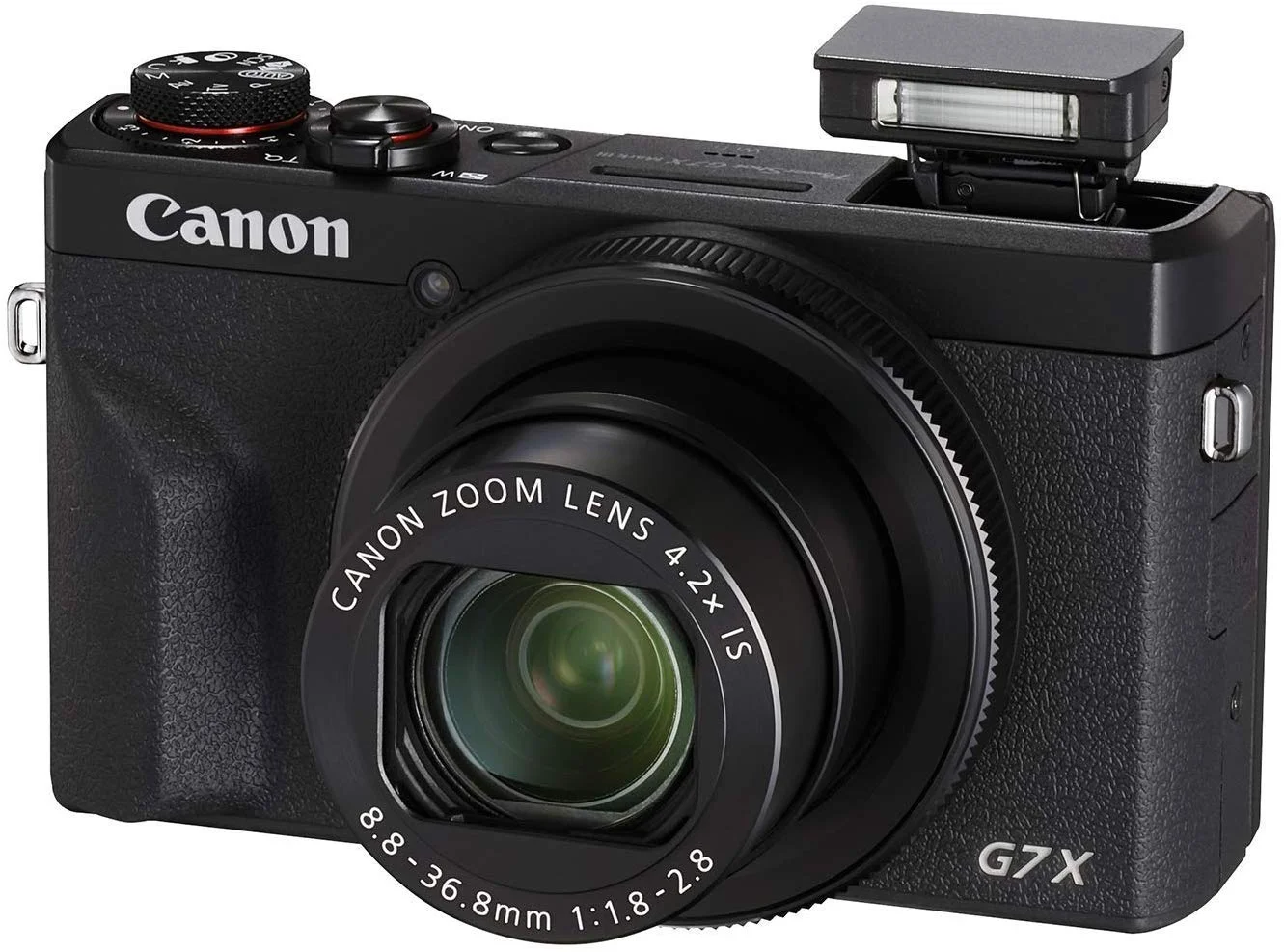 Restored Canon PowerShot Digital Camera [G7 X Mark III] with WiFi & NFC, LCD Screen and 4K Video Black (Refurbished)