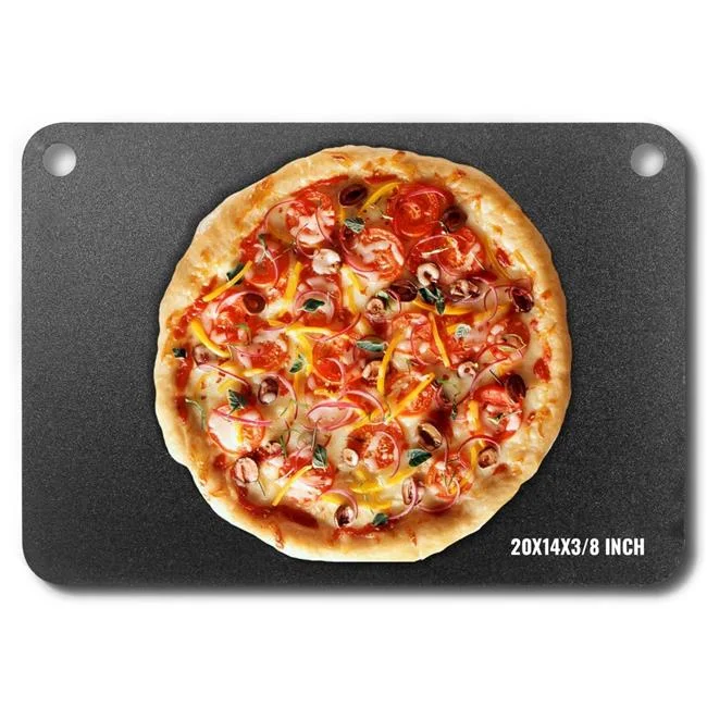 Vevor FXPSPSGB2014V3XP7V0 20 x 14 x 0.37 in. Pizza Steel Plate with 20X Higher Conductivity for Oven