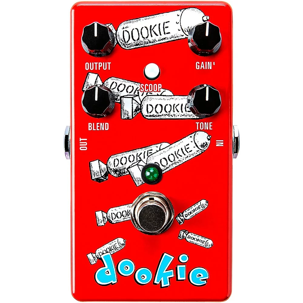 MXR DD25V4 Dookie Drive V4 Effects Pedal Red