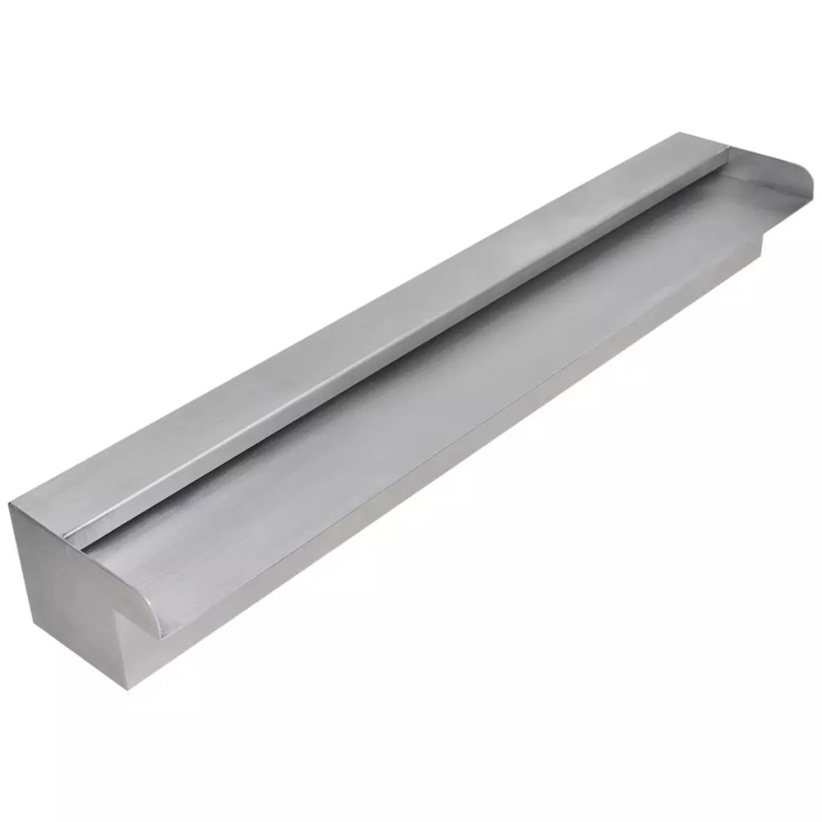 OWSOO Rectangular Waterfall Pool Fountain Stainless Steel 23.6