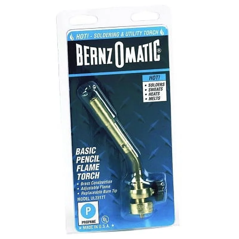 Basic Pencil Flame Torch, Soldering, Heating, Propane | Bundle of 5 Each