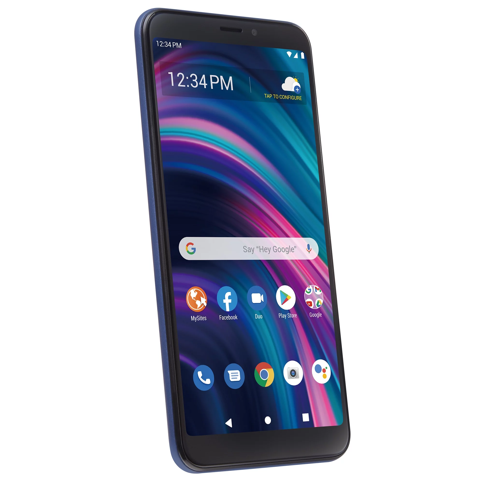 Straight Talk BLU View 3, 32GB, Blue- Prepaid Smartphone [Locked to Straight Talk]