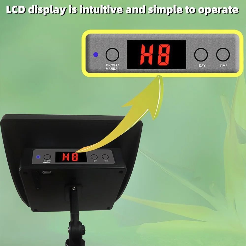 Solar Drip Irrigation System,DFITO 49 FT Solar Powered Auto Easy DIY Watering Device Supported Pots Plants