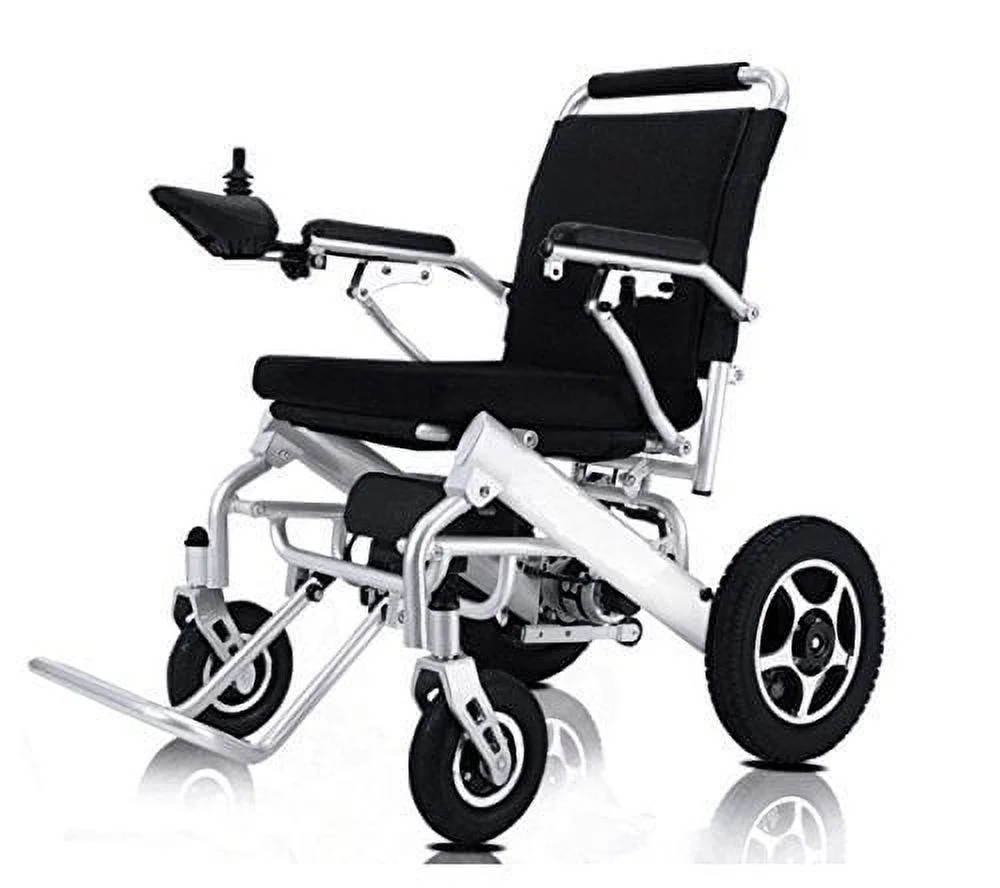 Fold & Travel Electric Wheelchair, Medical Mobility Aid Power Wheelchair, Lightweight Electric Wheelchairs, Power Chair, Heavy Duty Mobility Scooter