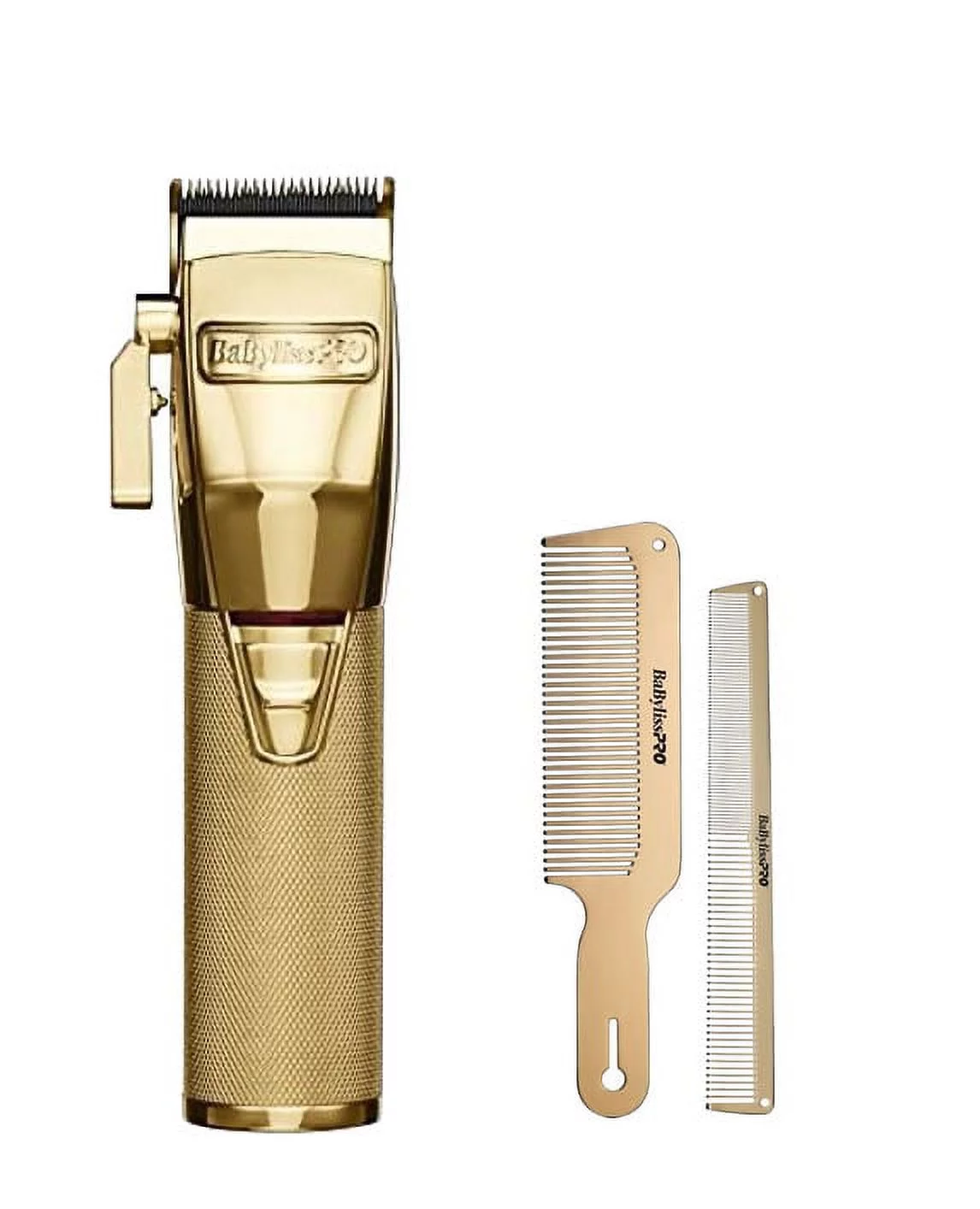 BaByliss PRO GoldFX Clipper FX870G and Metal Comb Set