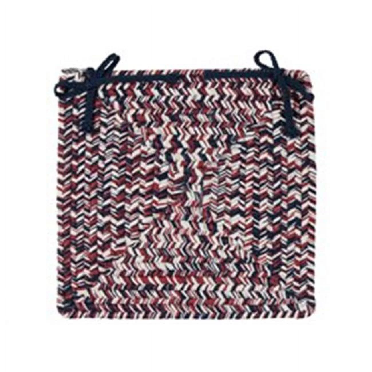 Colonial Mills CC29A015X015R 15 x 15 in. Corsica Patriotic Chair Pad Rug