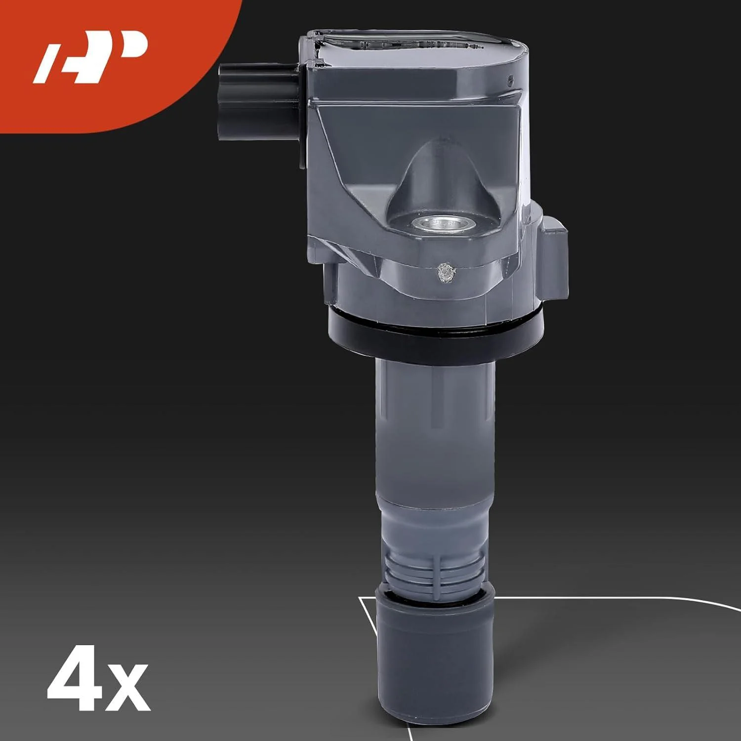 A-Premium Set of 4 Ignition Coil Pack and Iridium Spark Plugs Compatible with Honda Civic 2012-2015 1.8L & Acura ILX 2013-2015 2.0L, Replace# 30520R1AA01, NGK97390