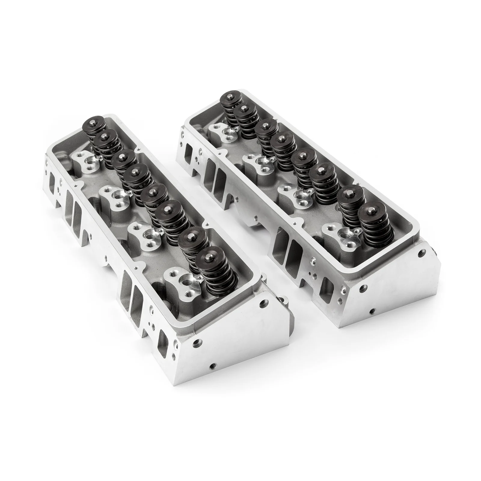 Speedmaster PCE281.2001 Fits Chevy SBC 350 190cc 64cc Angle Hydraulic Flat Assembled Cylinder Heads