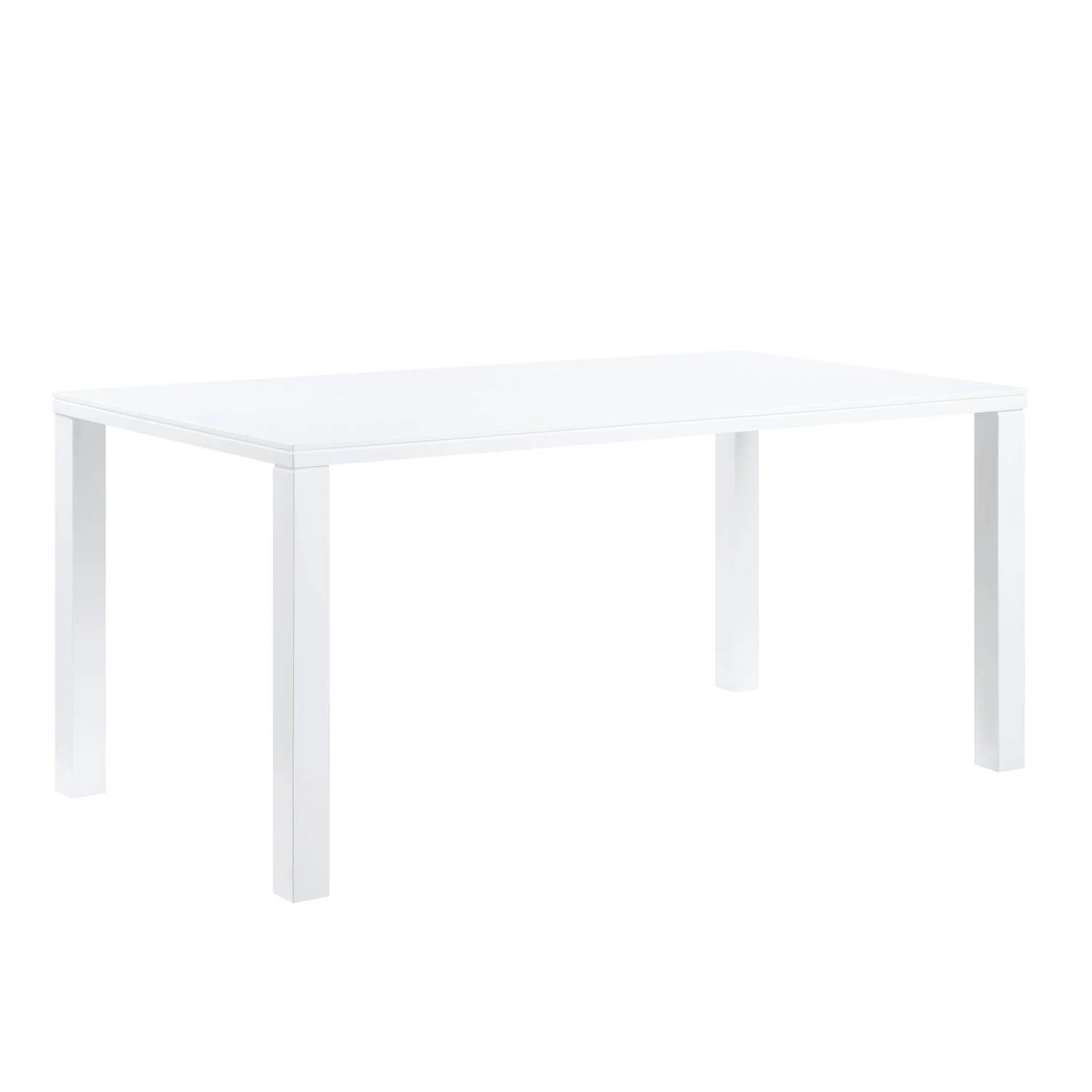 ACME Pagan Dining Table in White High Gloss