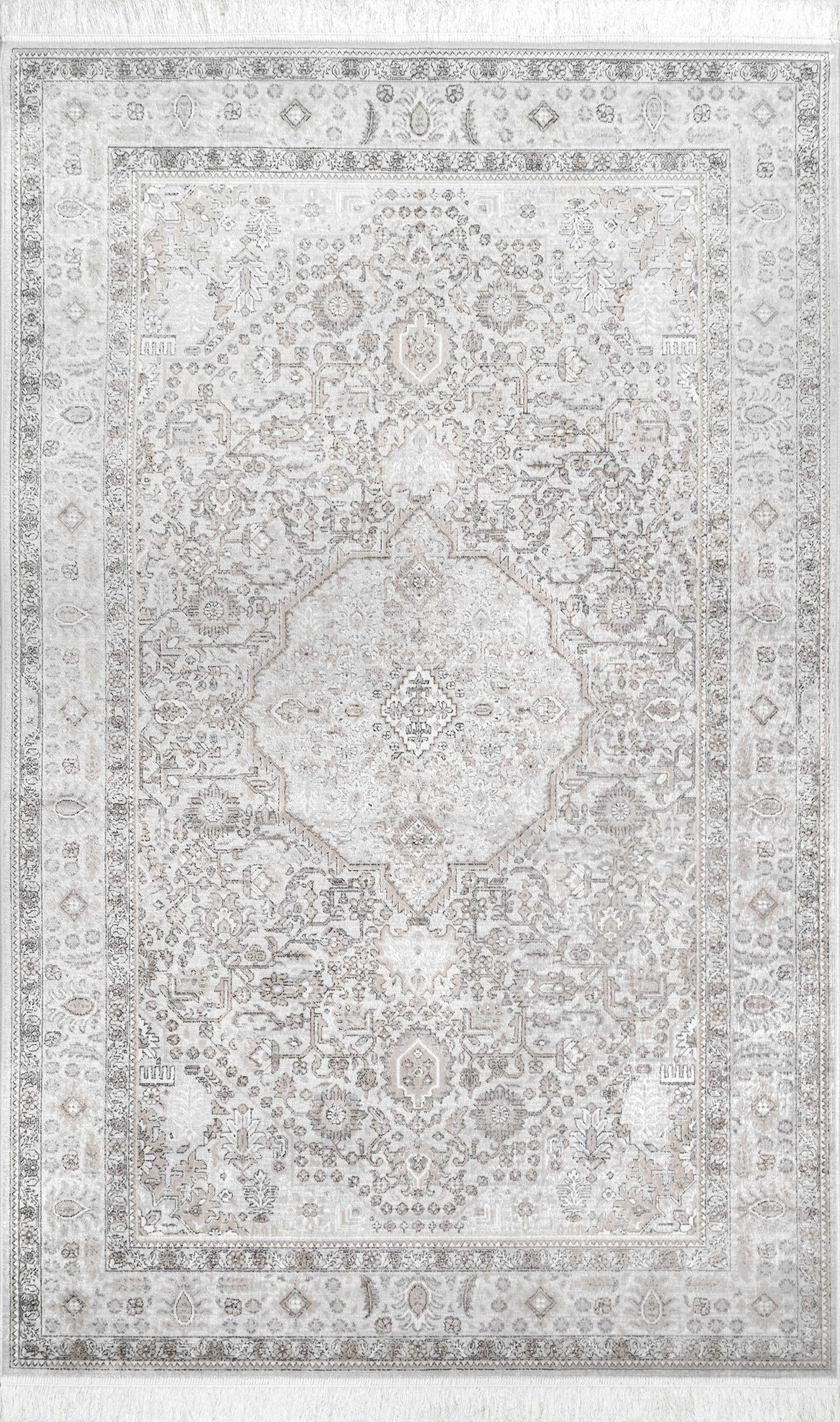 nuLOOM Amerie Vintage Medallion Area Rug, 7' 6